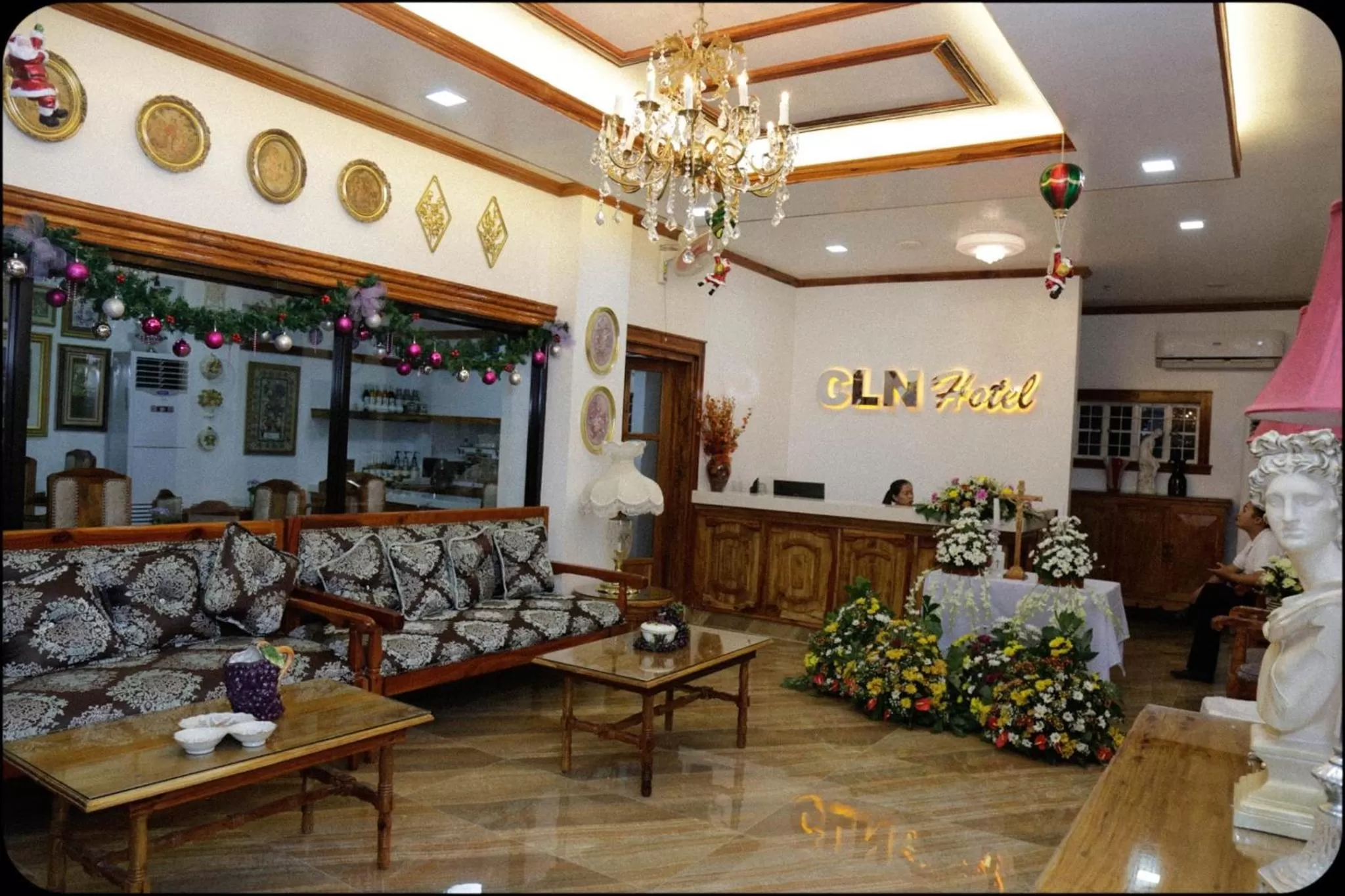 Lobby or reception in CLN Boutique Hotel