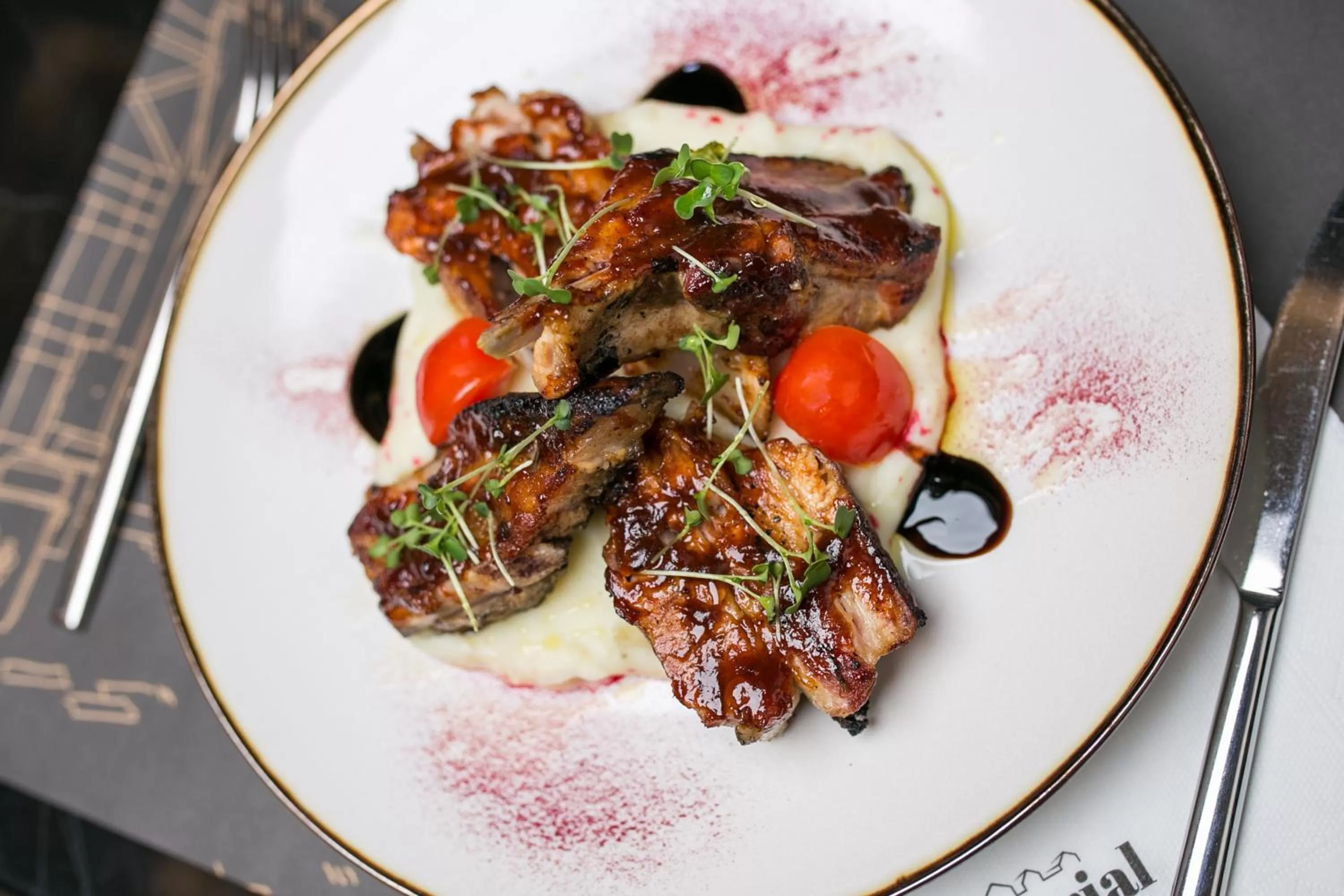 Food in Industrial 1853.