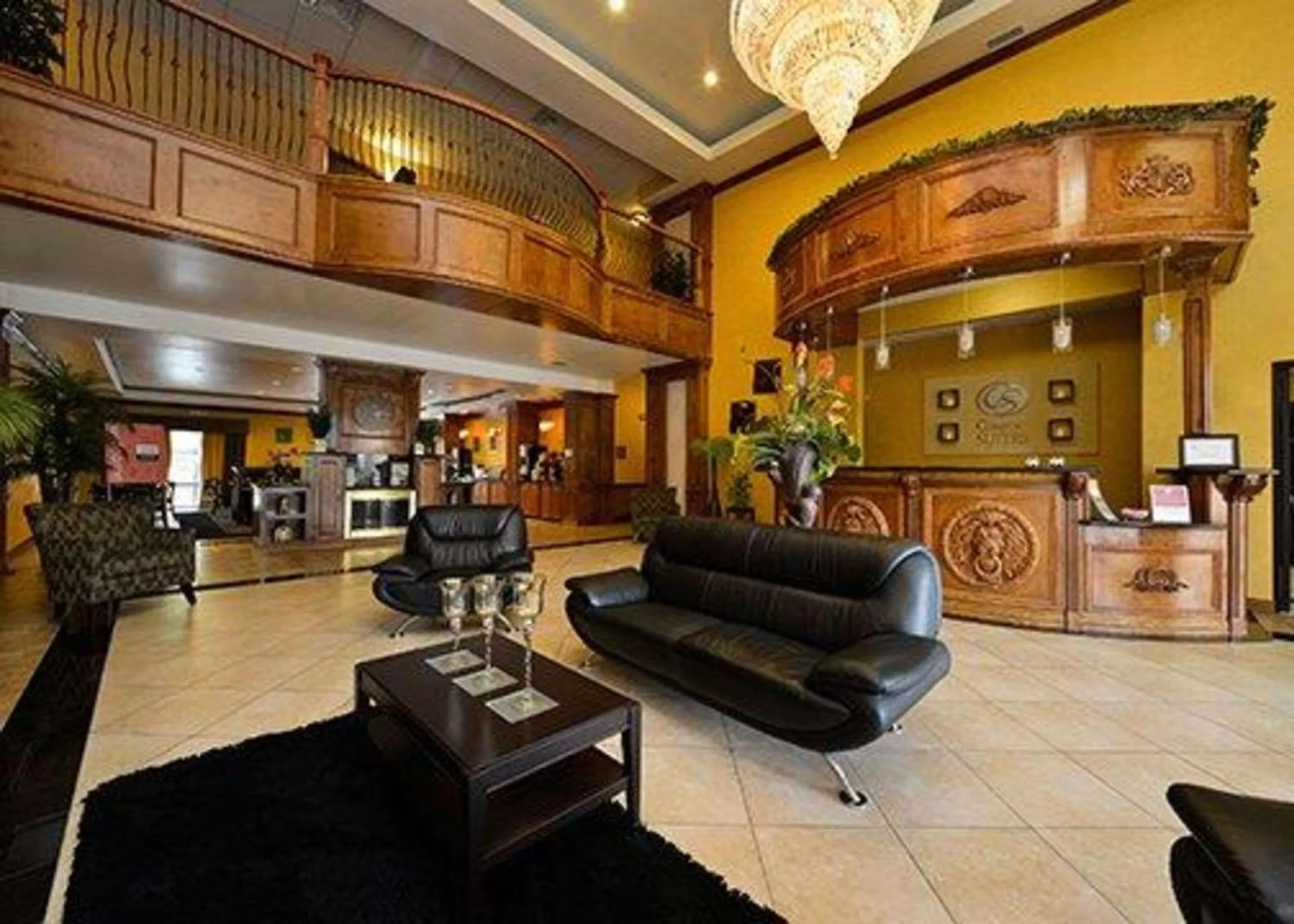 Lobby or reception in Comfort Suites