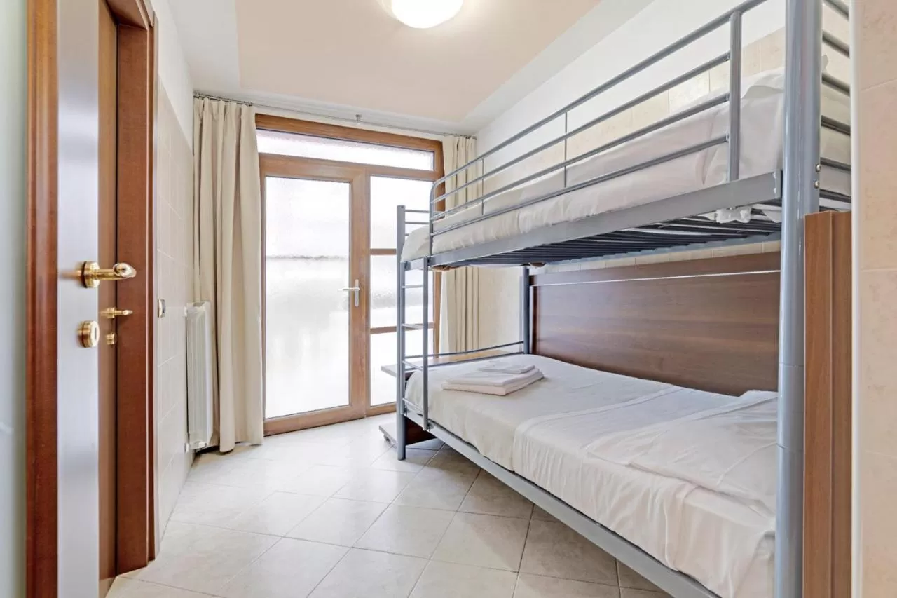 bunk bed in Hotel Grotto Bagat