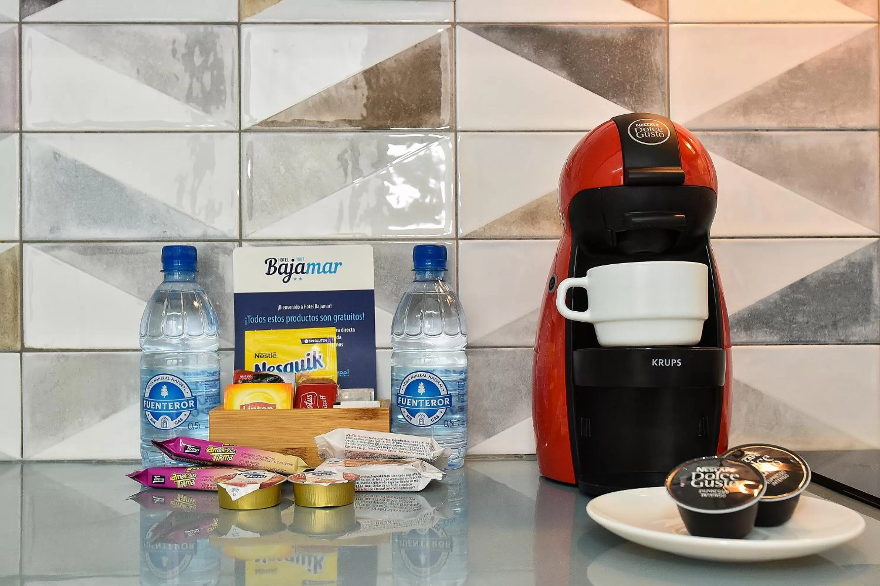 Decorative detail in Hotel Apartamento Bajamar