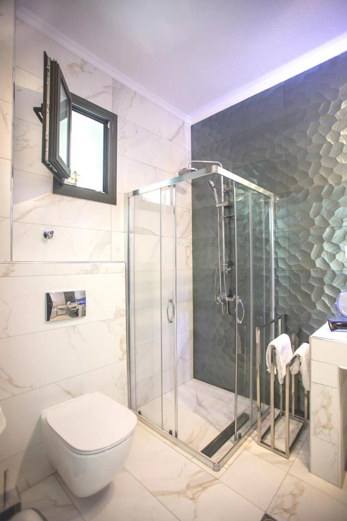 Bathroom in Anemos Luxury Apartments