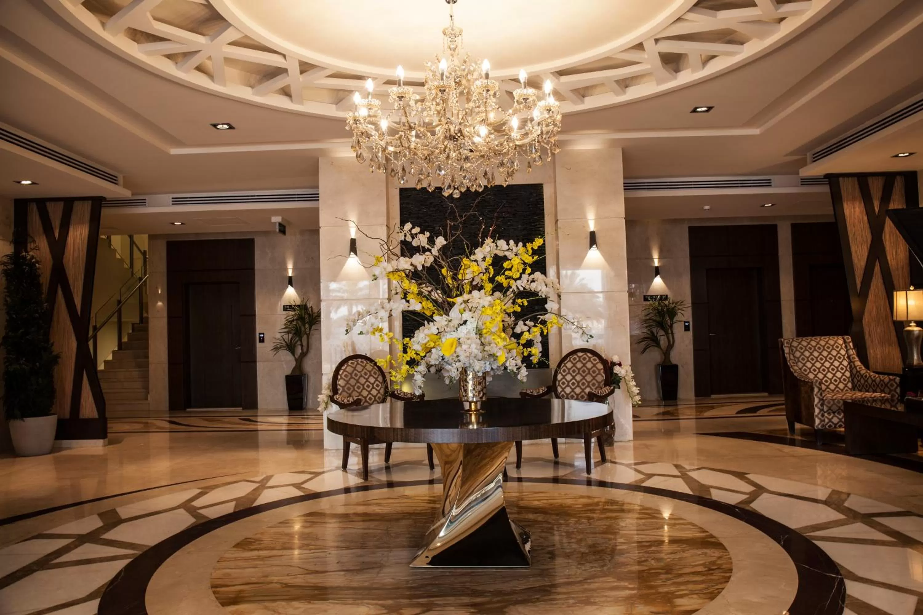 Lobby or reception in Aswar Hotel Suites