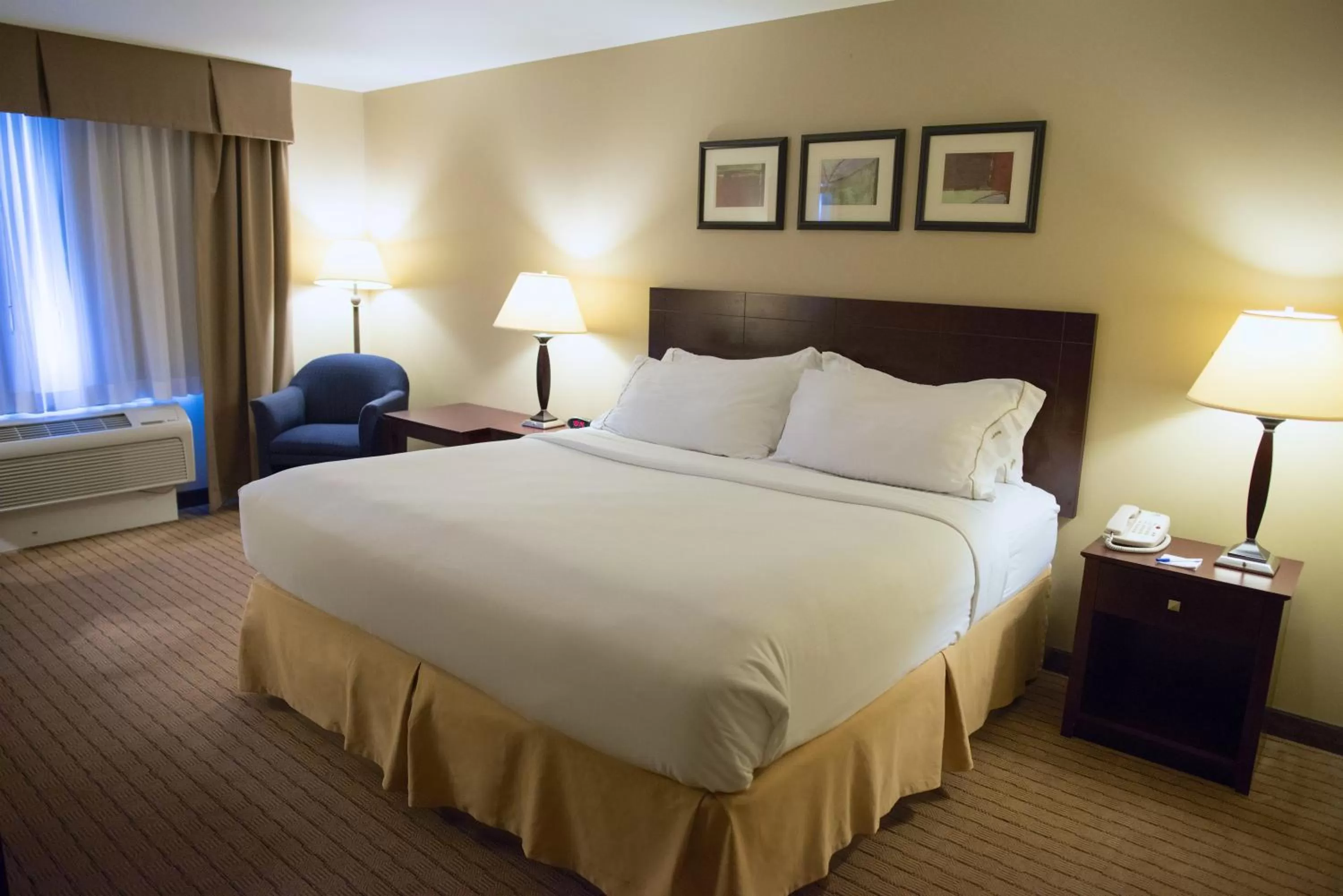 Photo of the whole room, Bed in Holiday Inn Express Devils Lake by IHG