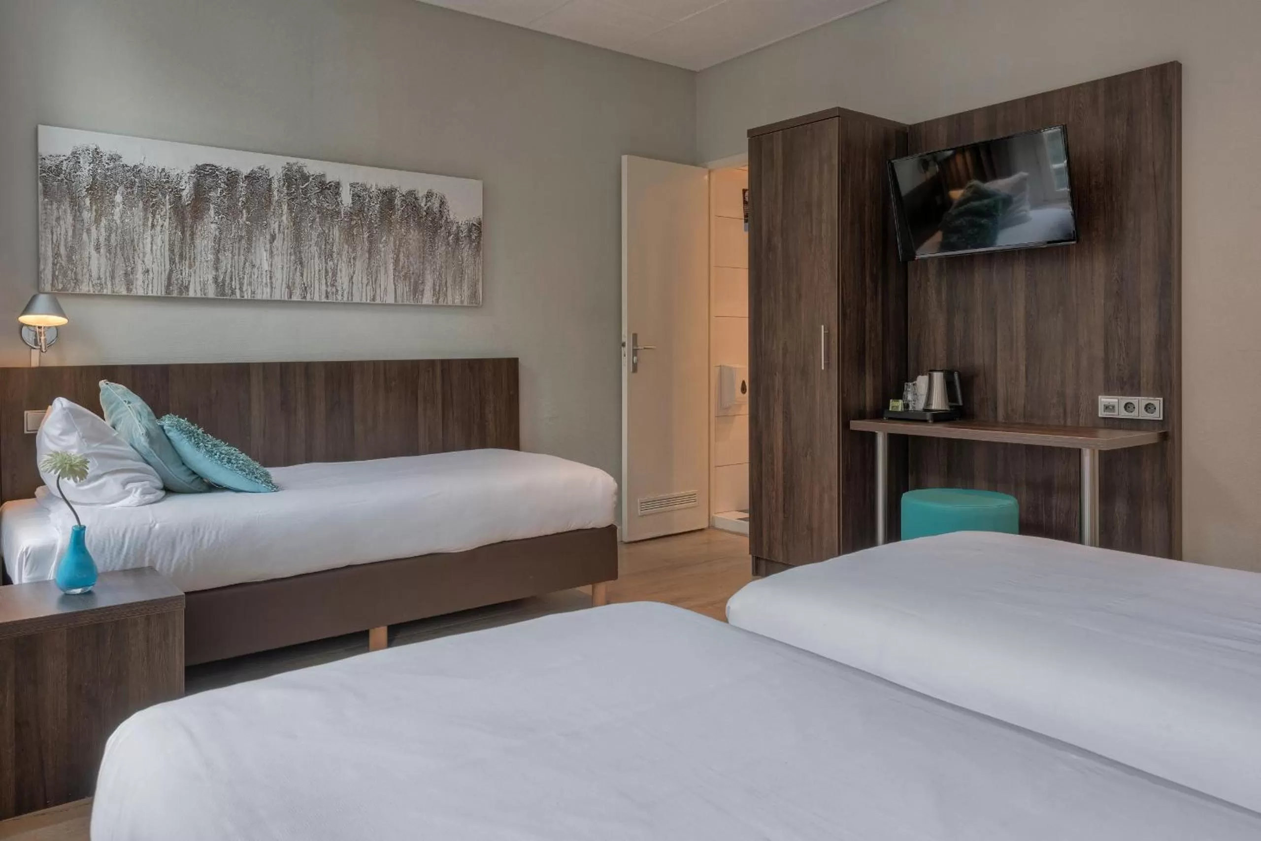 Bed in Hotel Damsquare