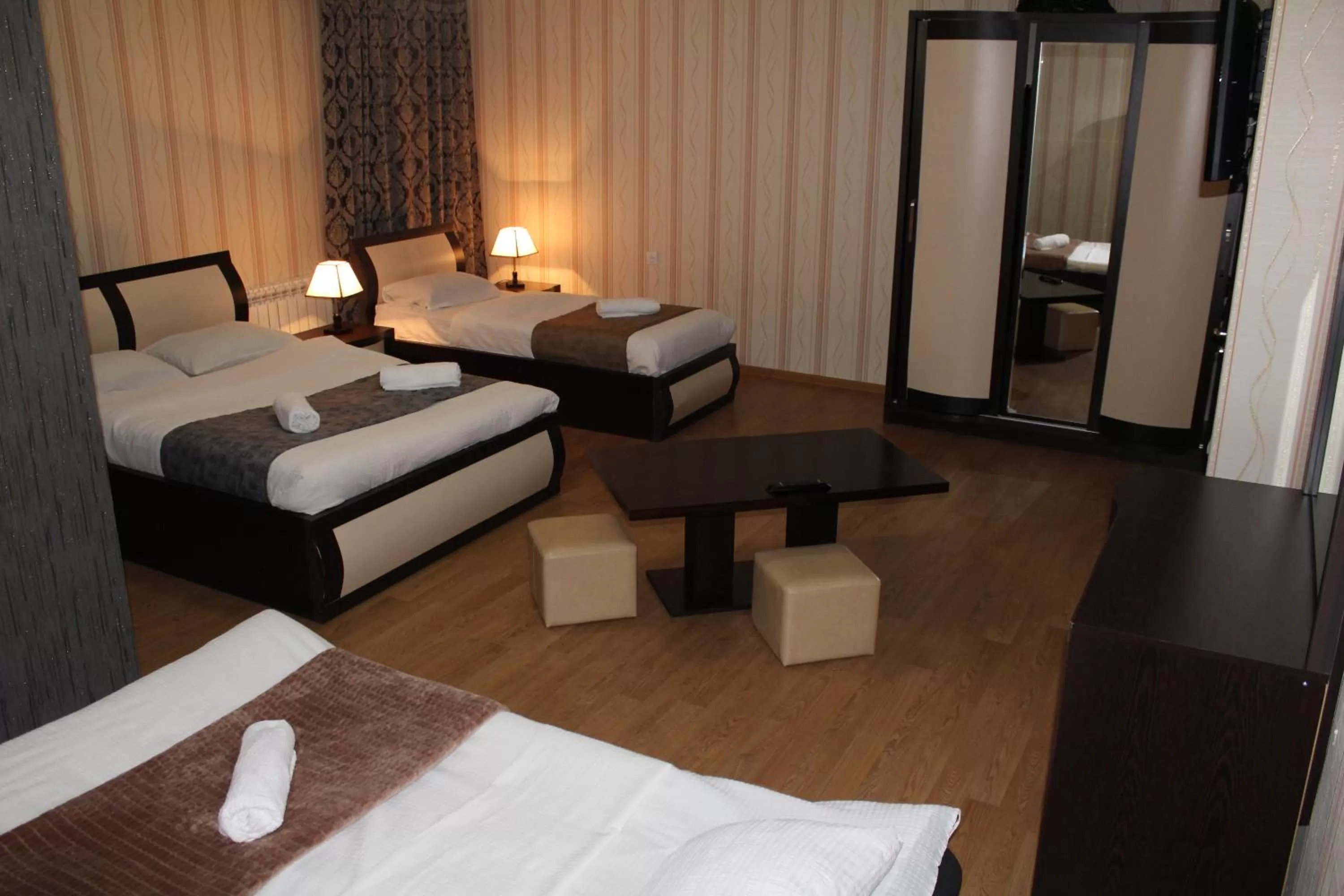 Bed in Hotel Elegant