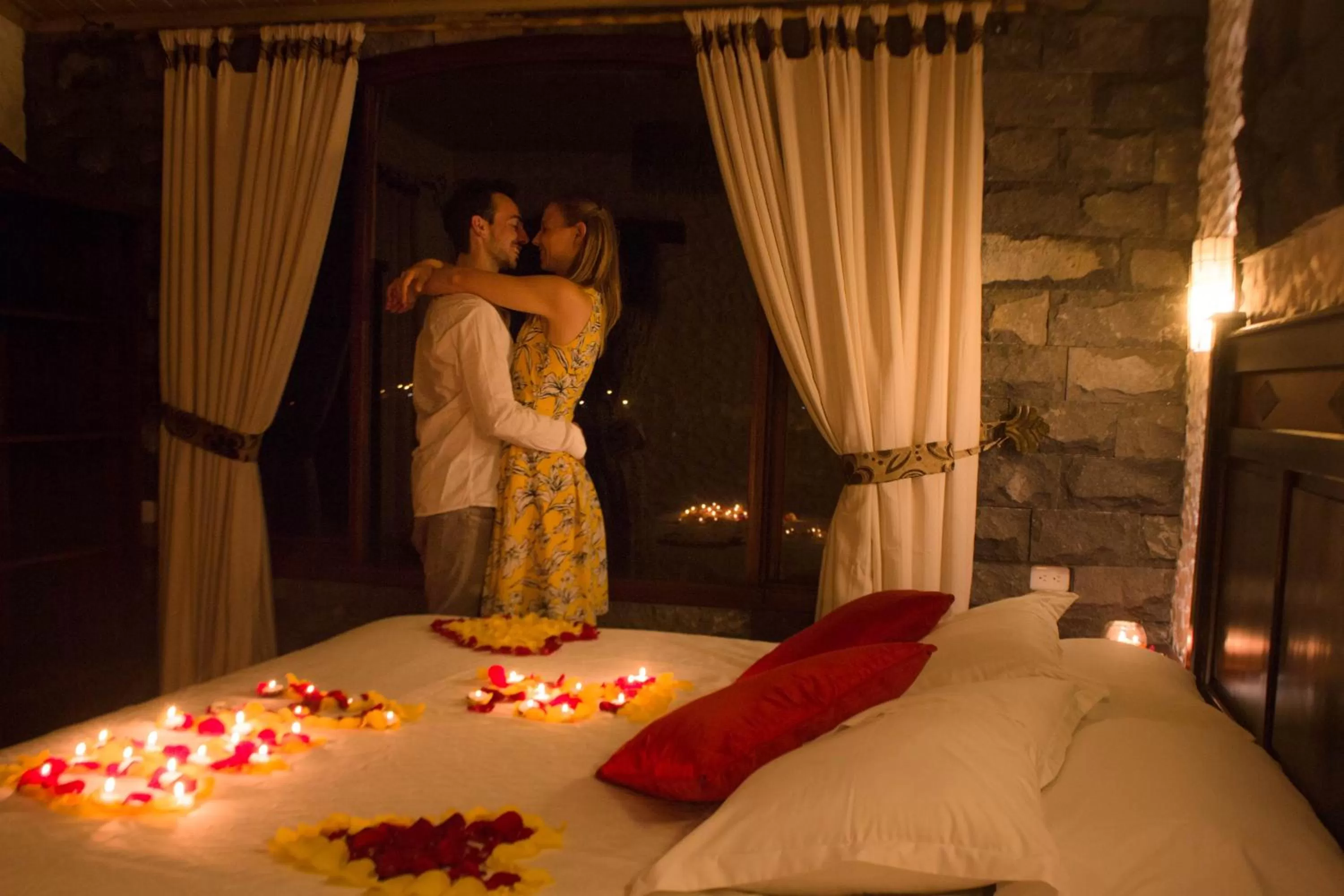 Decorative detail, Bed in Aldea Real Eco Friendly