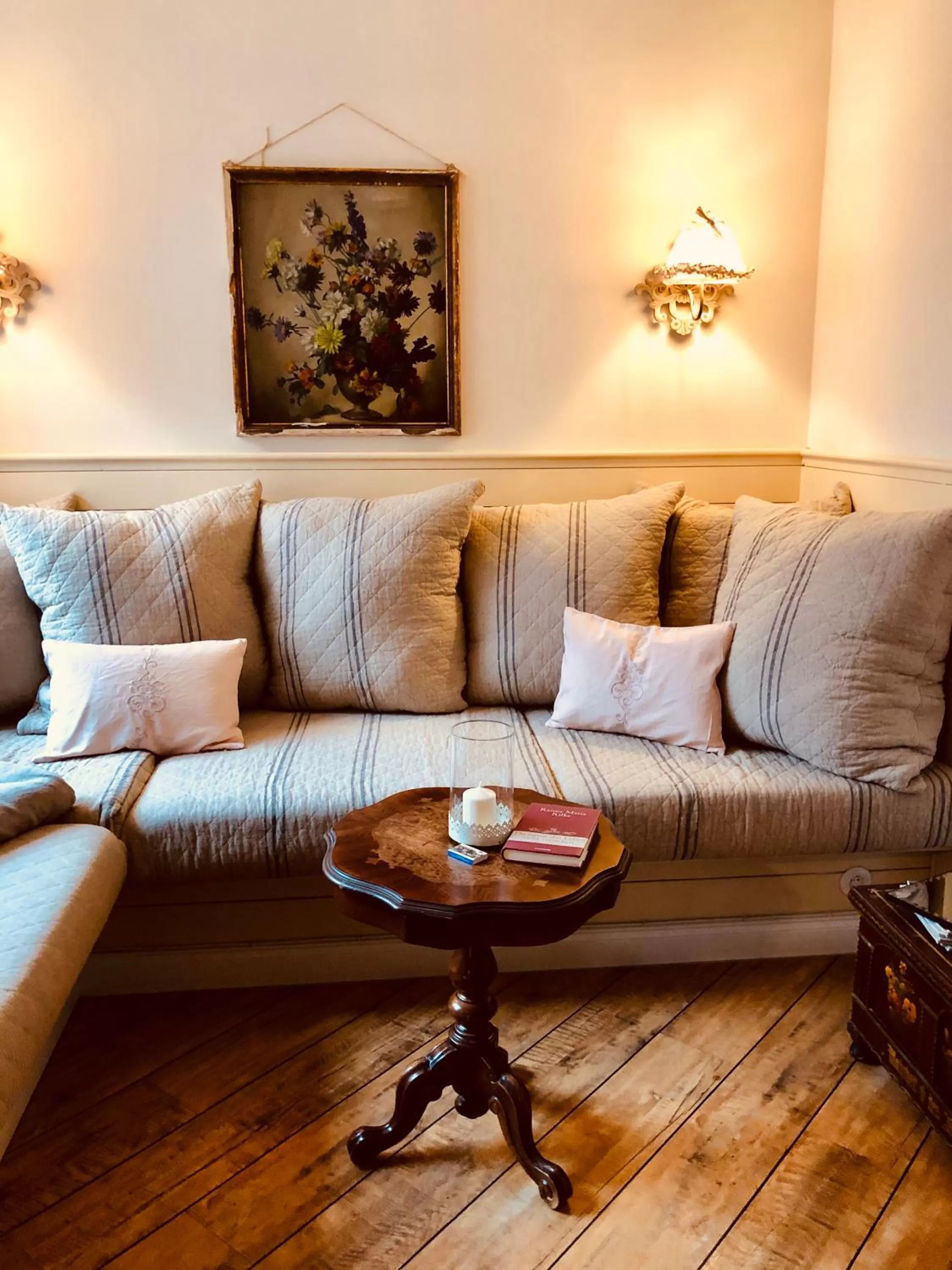 Living room in Weißt Du noch - Gästehäuser & Suiten