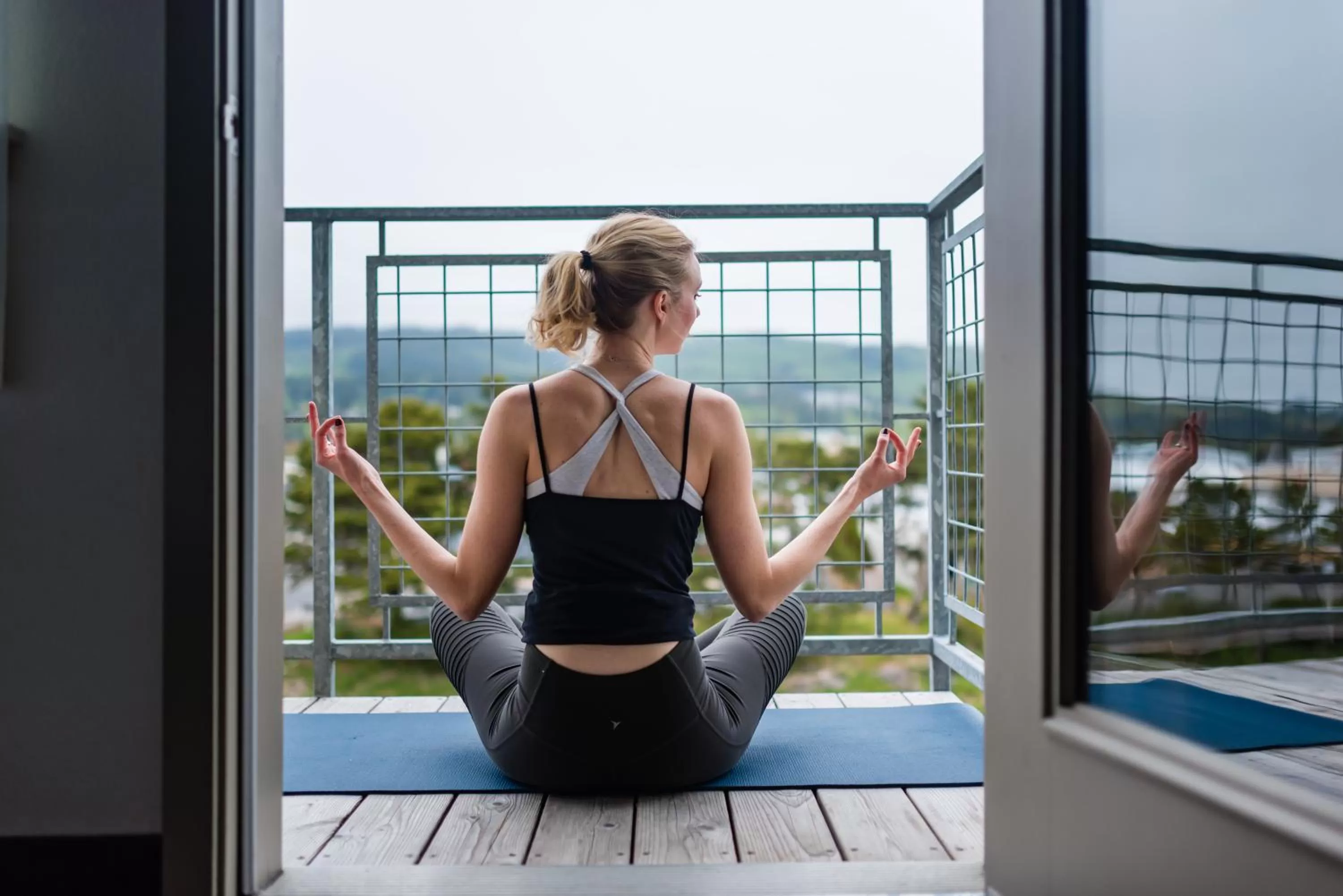 Patio in River Inn at Seaside
