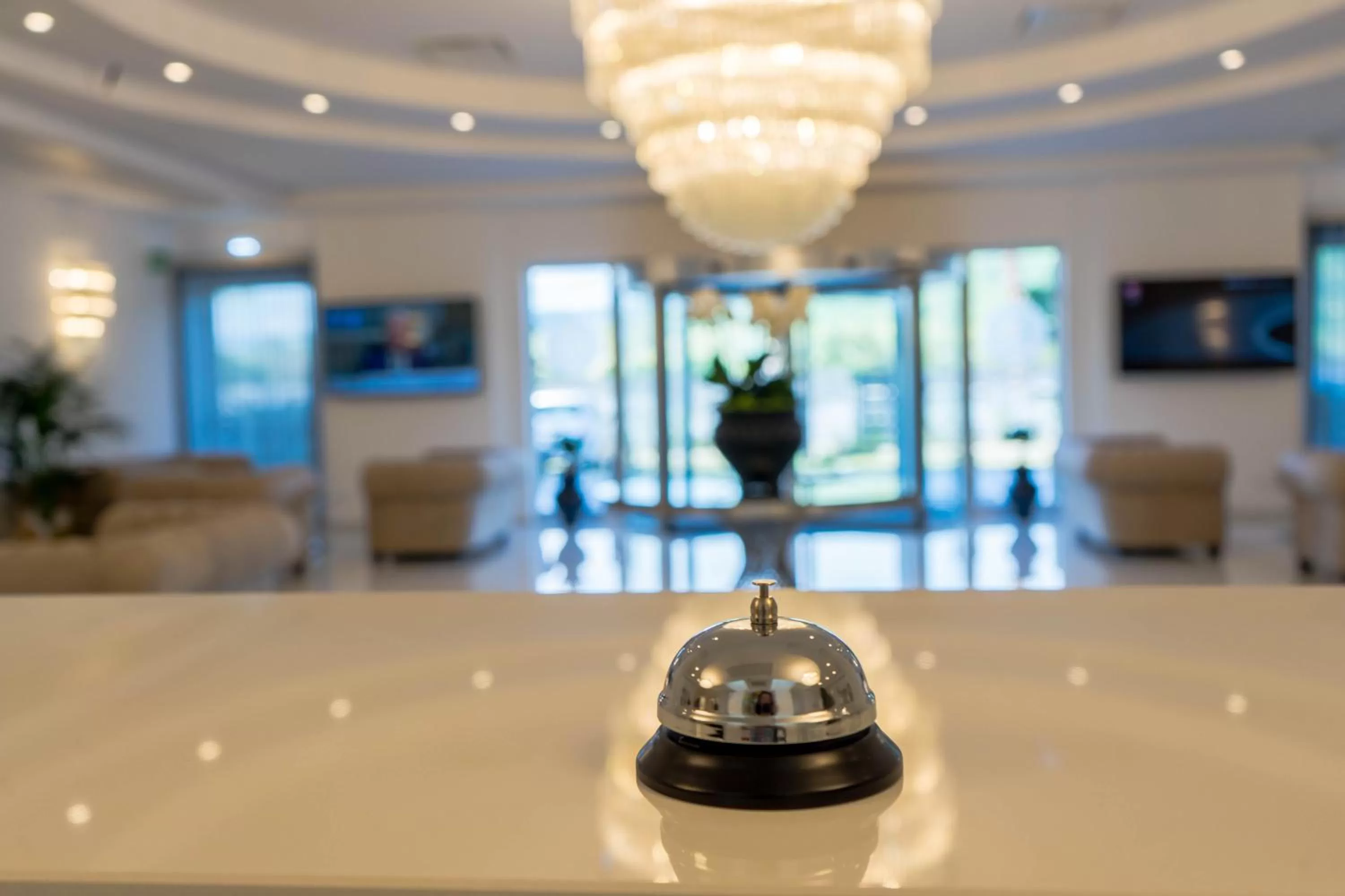 Lobby or reception in PM Hotel