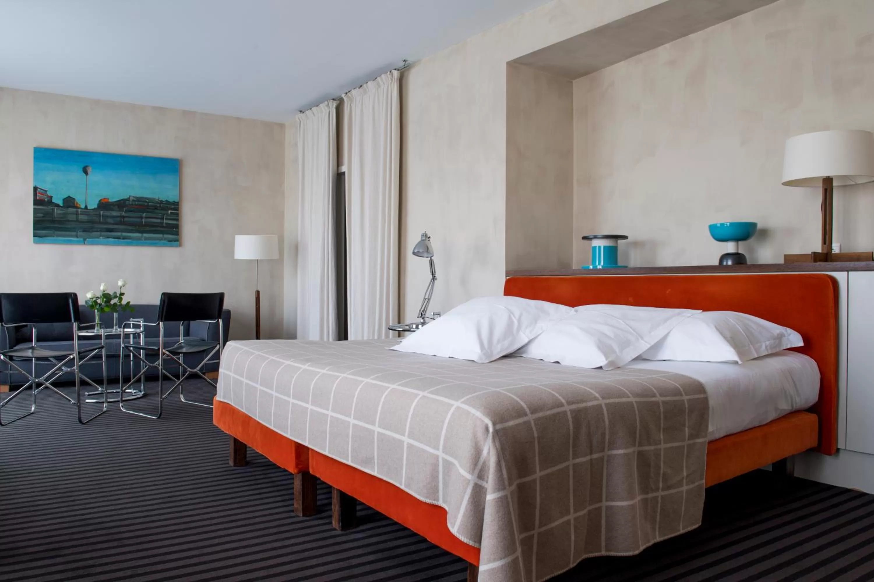 Photo of the whole room, Bed in Château Cordeillan-Bages