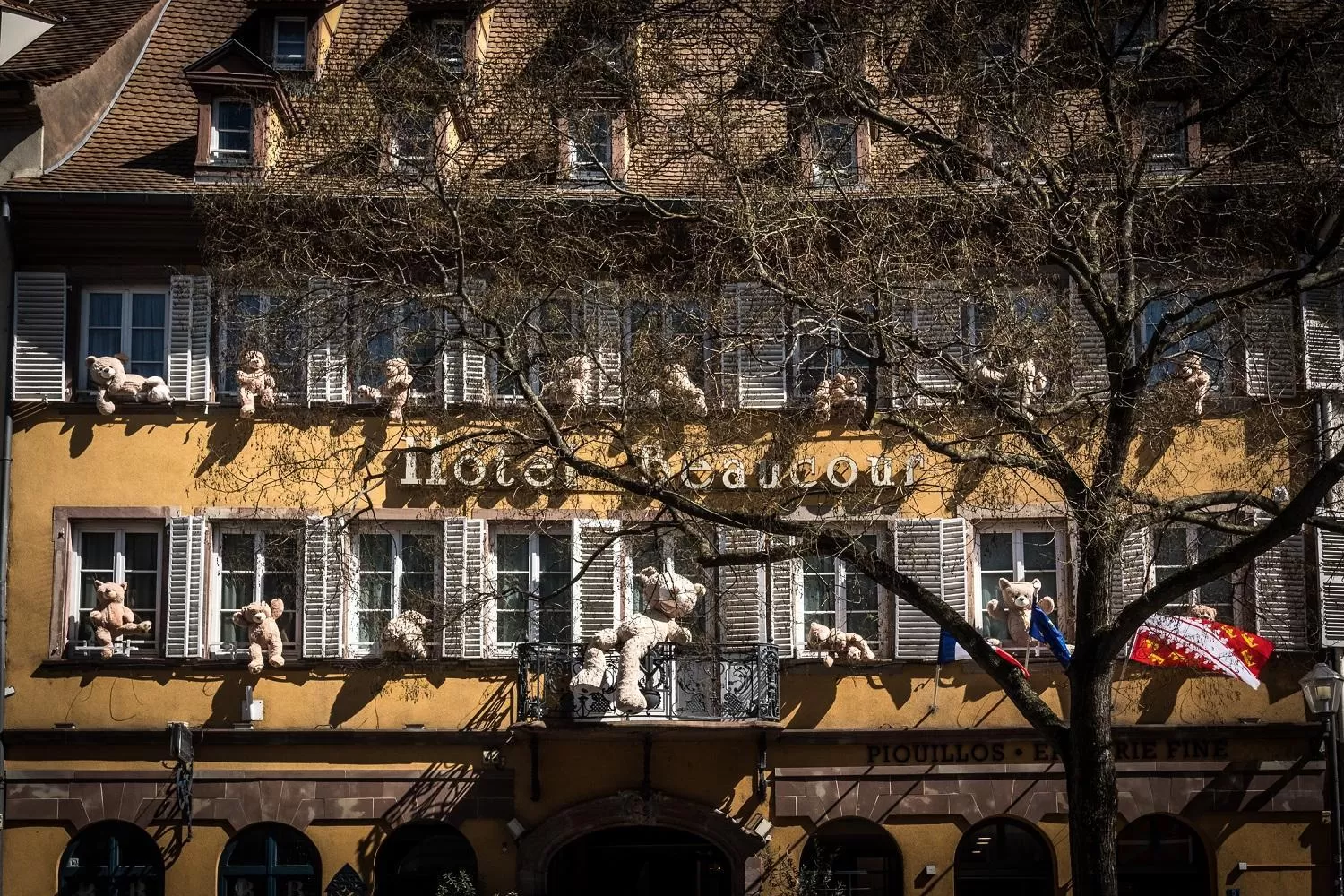 Property building in Hotel Beaucour