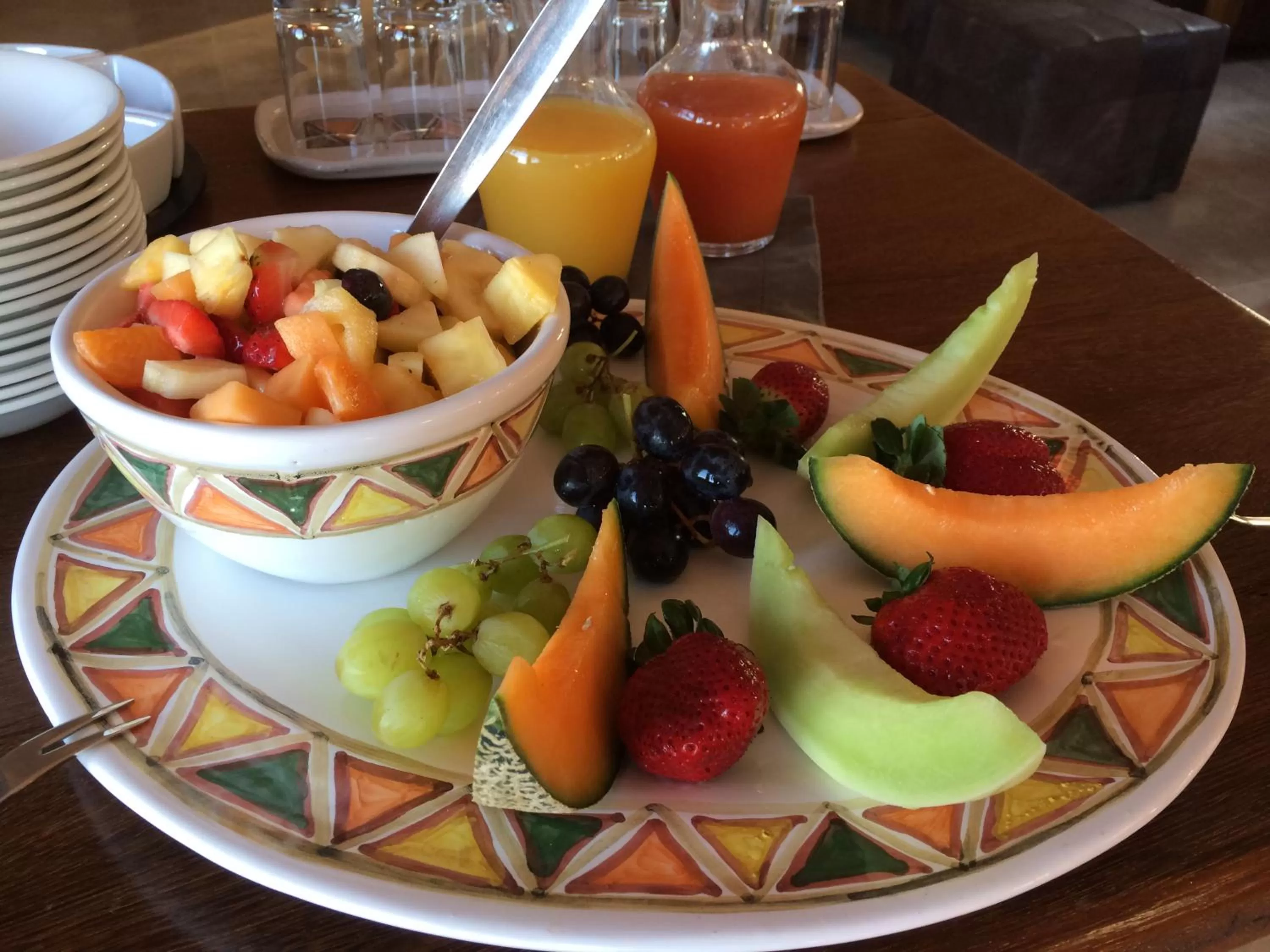 Decorative detail in Fish Eagle Lodge