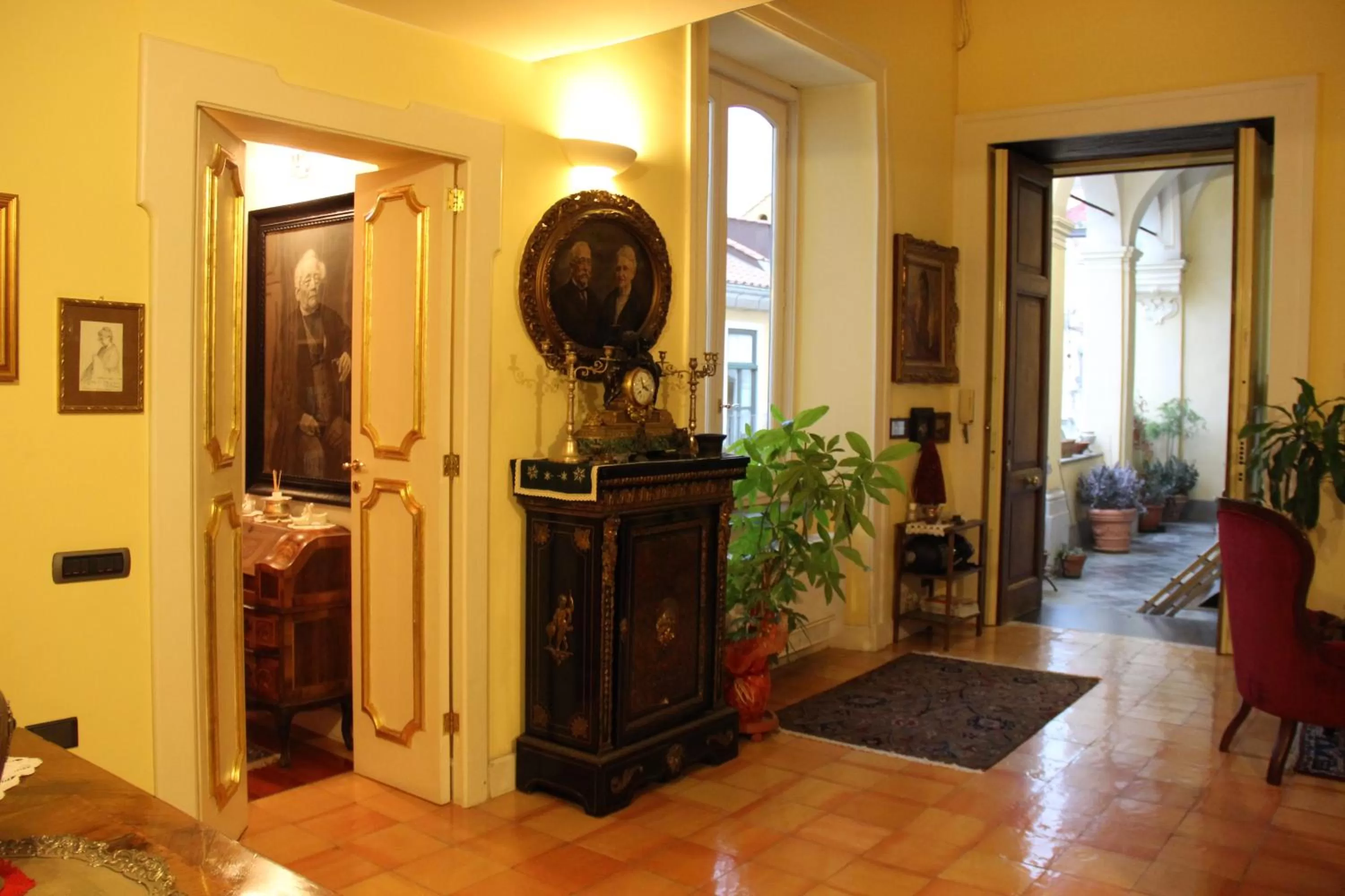 Lobby or reception in B&B Palazzo Conforti