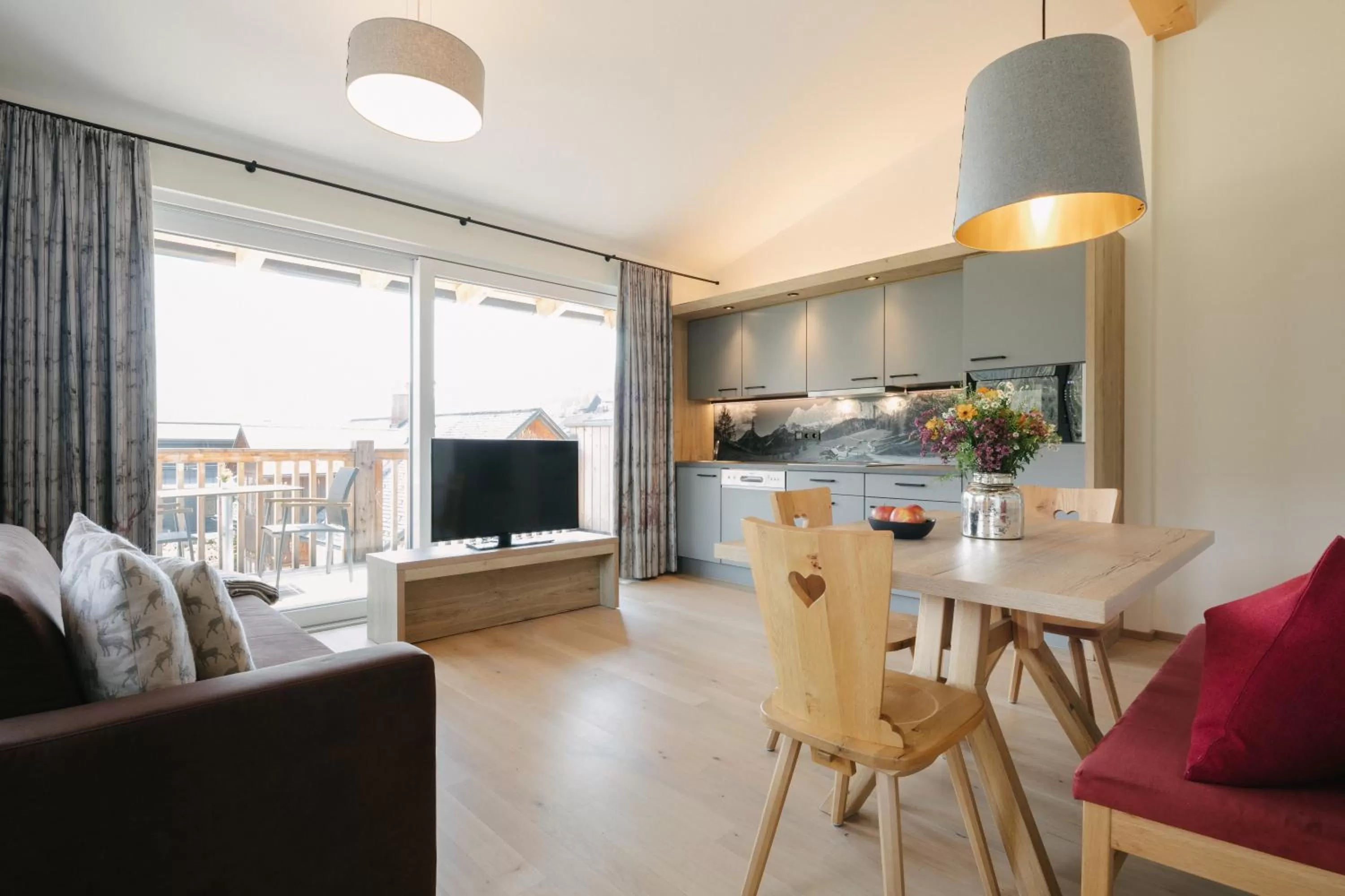 Living room, Dining Area in Apart33 by Apart4you