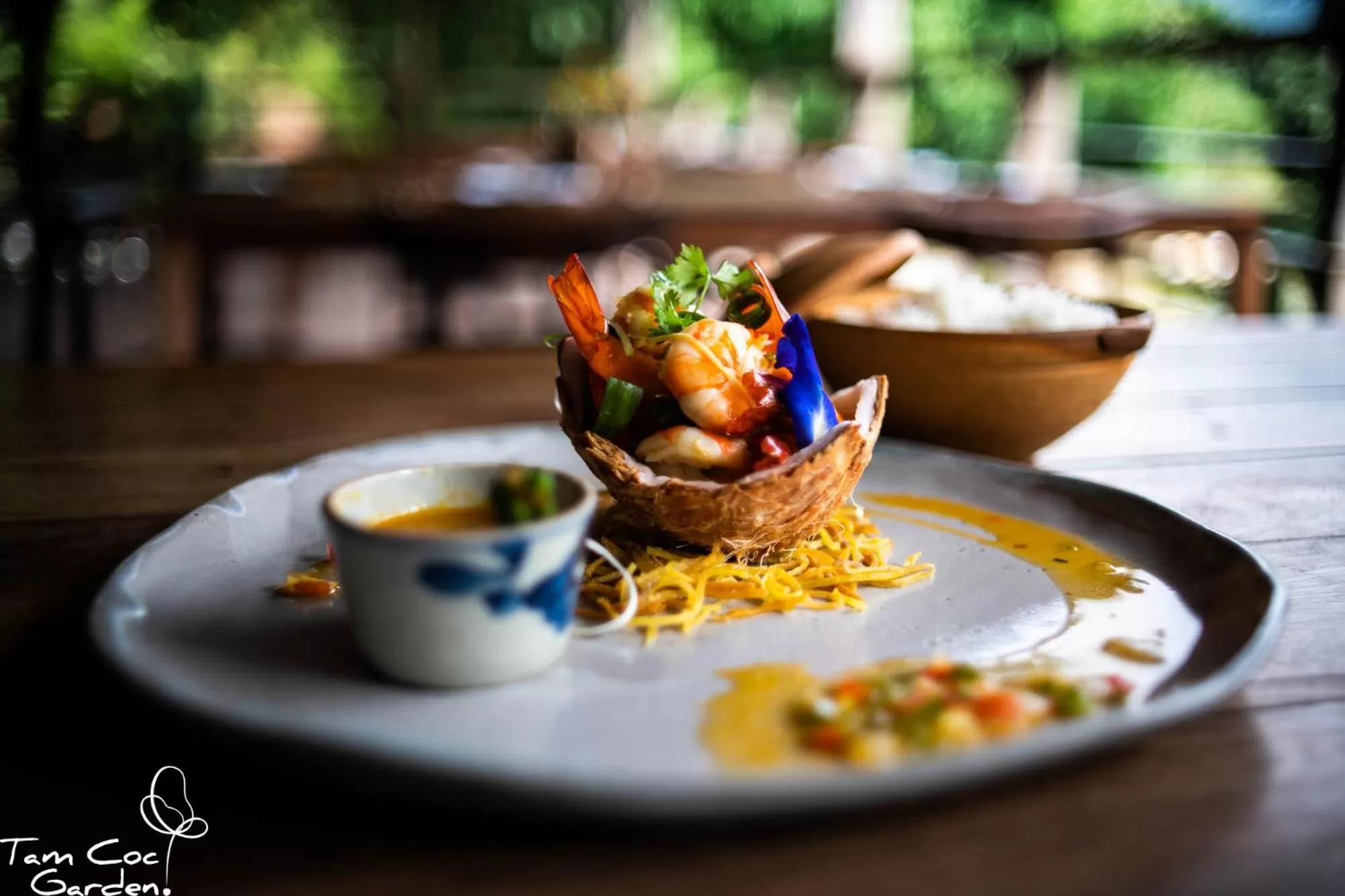 Restaurant/places to eat in Tam Coc Garden Resort