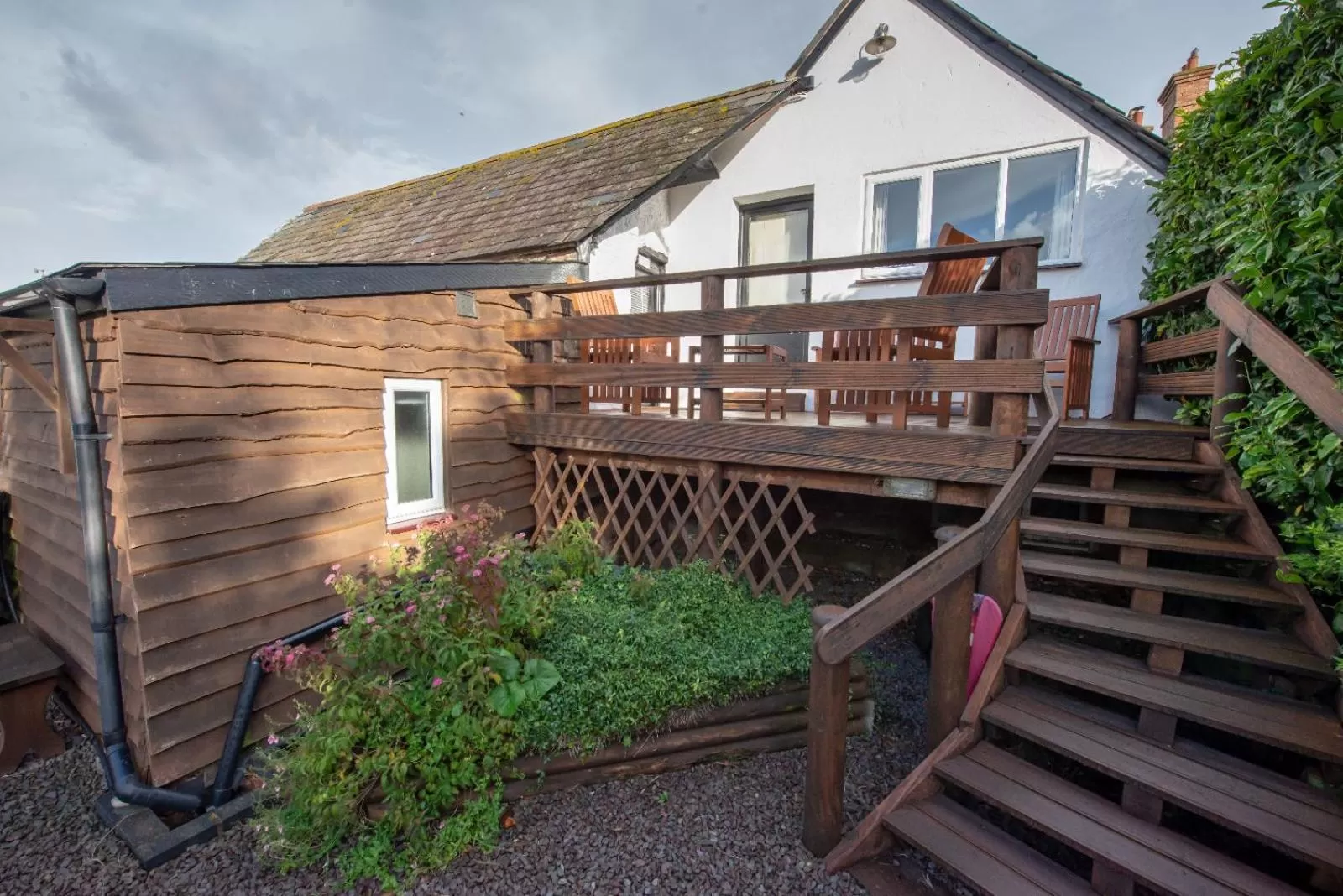 Balcony/Terrace in Steps Farmhouse B&B