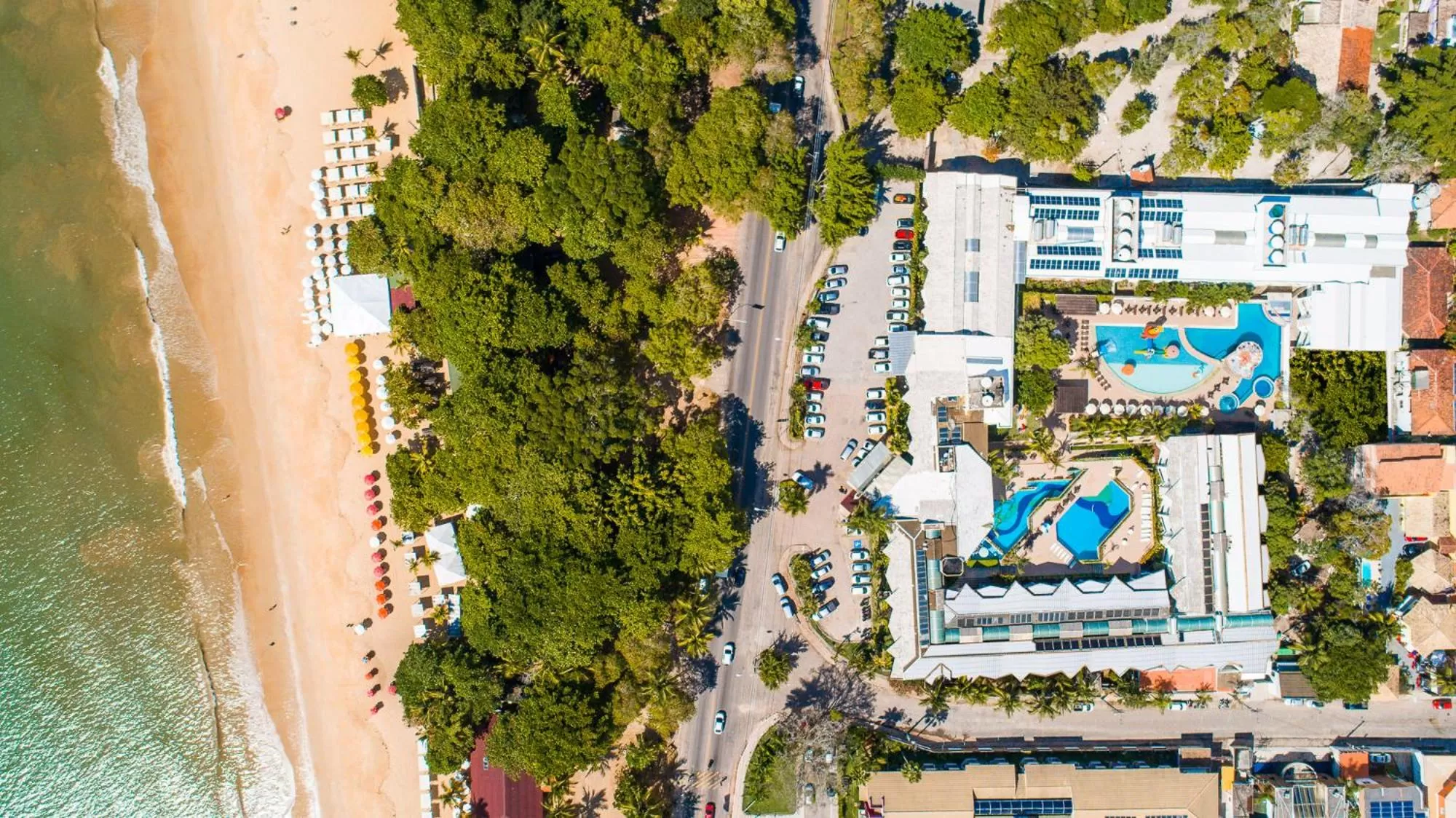 Bird's eye view in Portal Beach - Rede Soberano