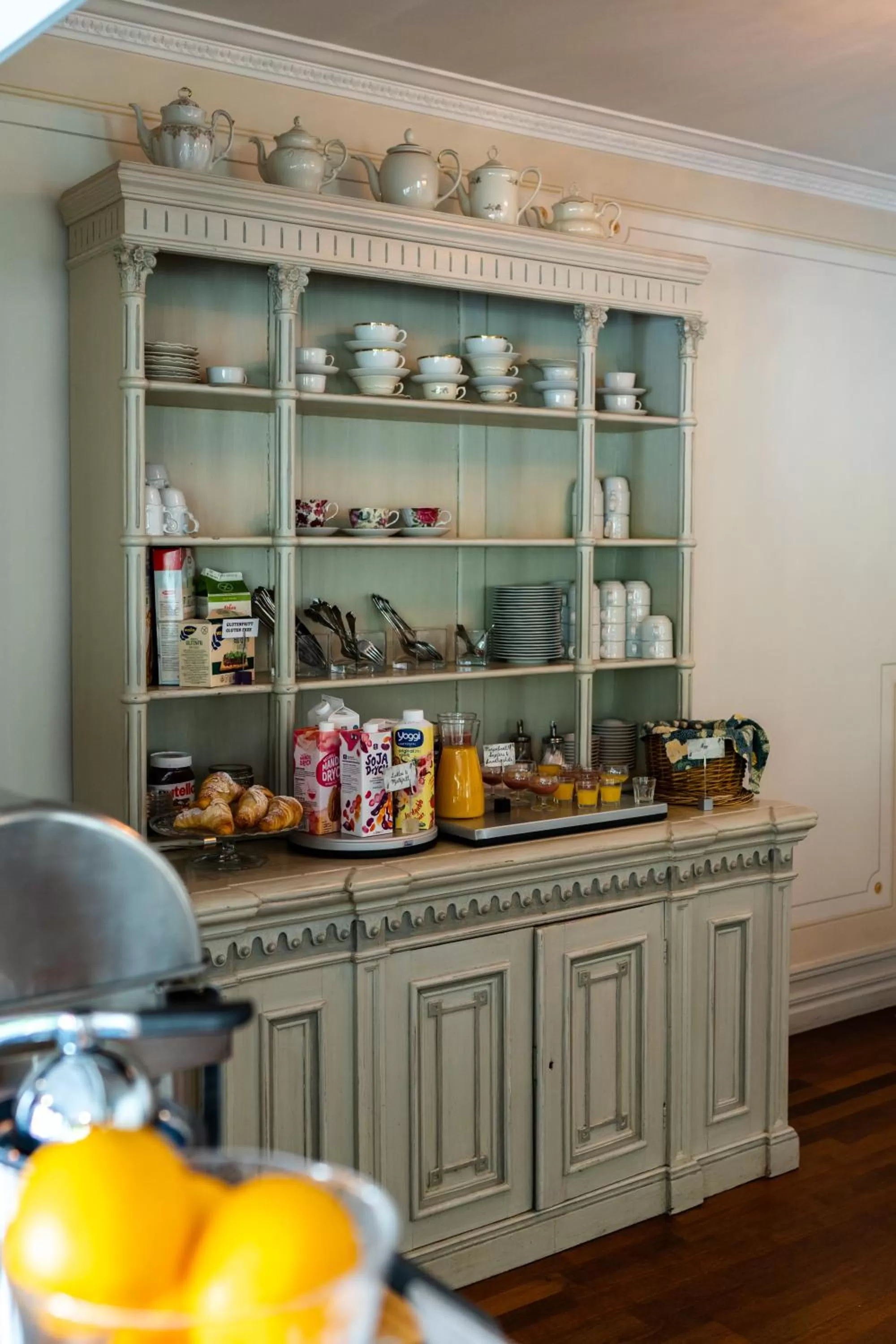 Buffet breakfast in Park Hotel Linköping Fawlty Towers