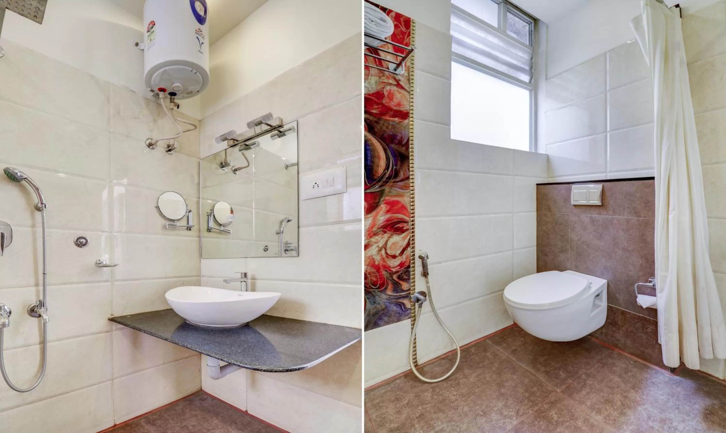 Bathroom in Treebo Trend Orchid MG Road