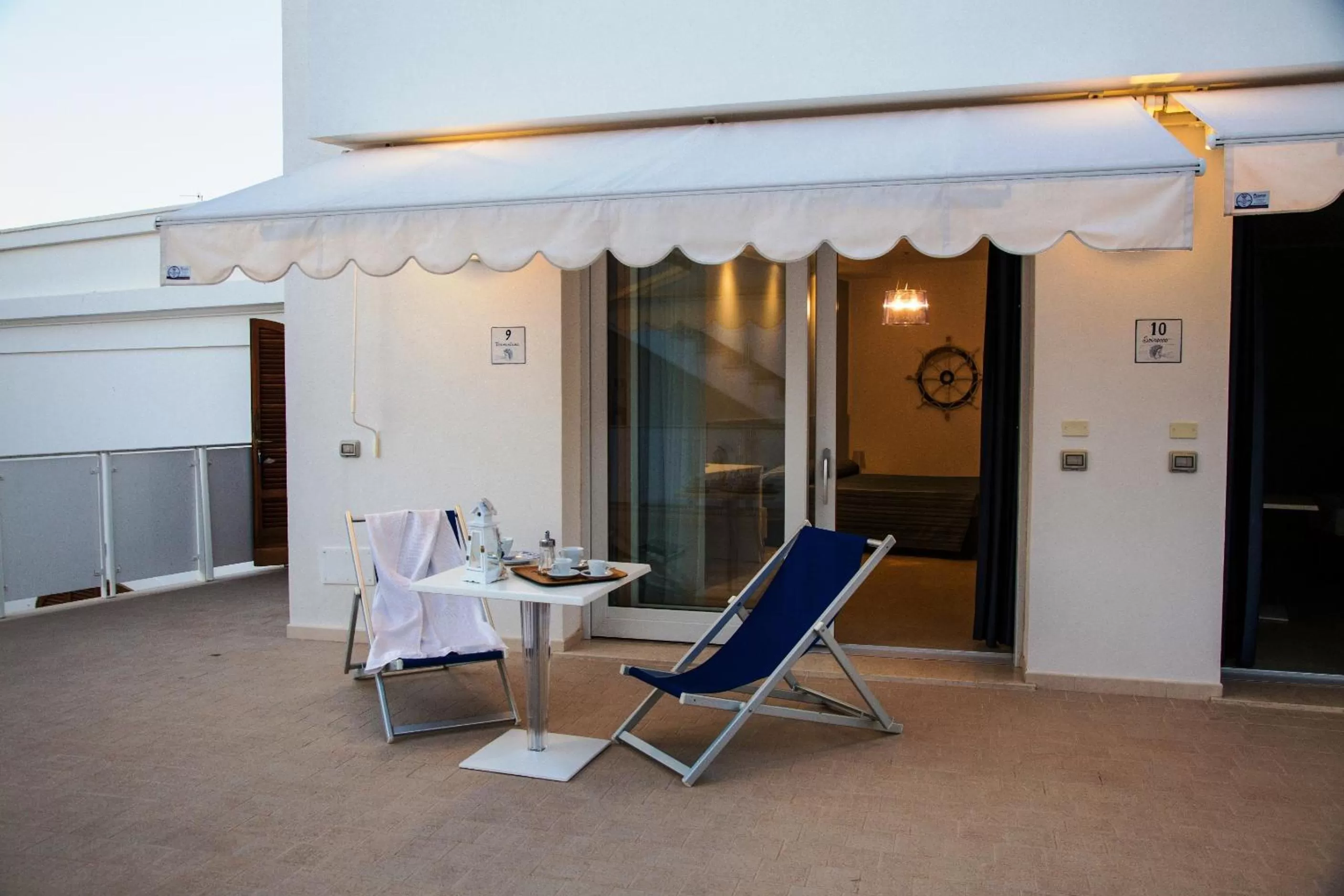 Balcony/Terrace in La Corte di Leuca Residence