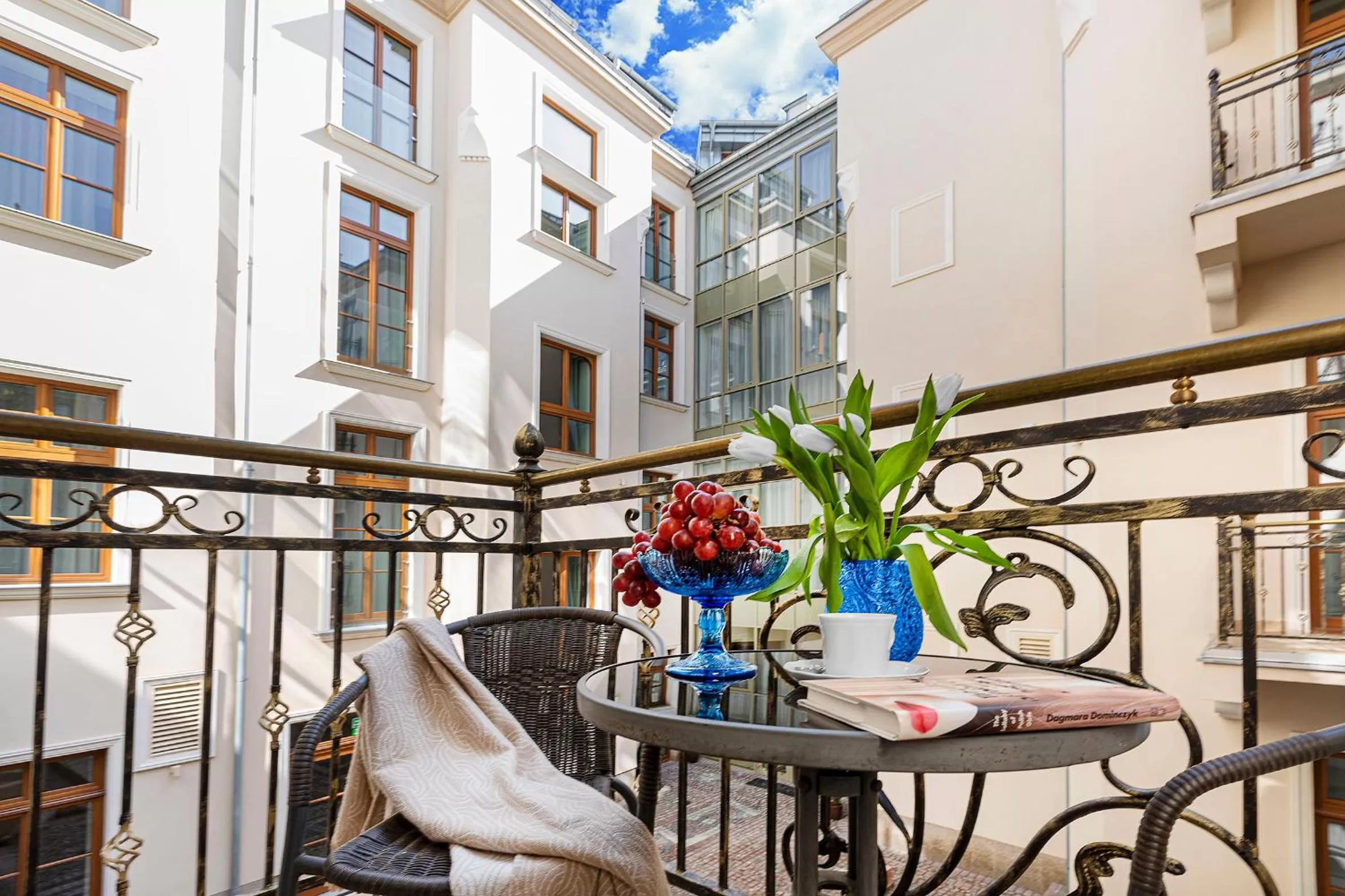 Balcony/Terrace in Ventus Rosa Boutique Aparthotel