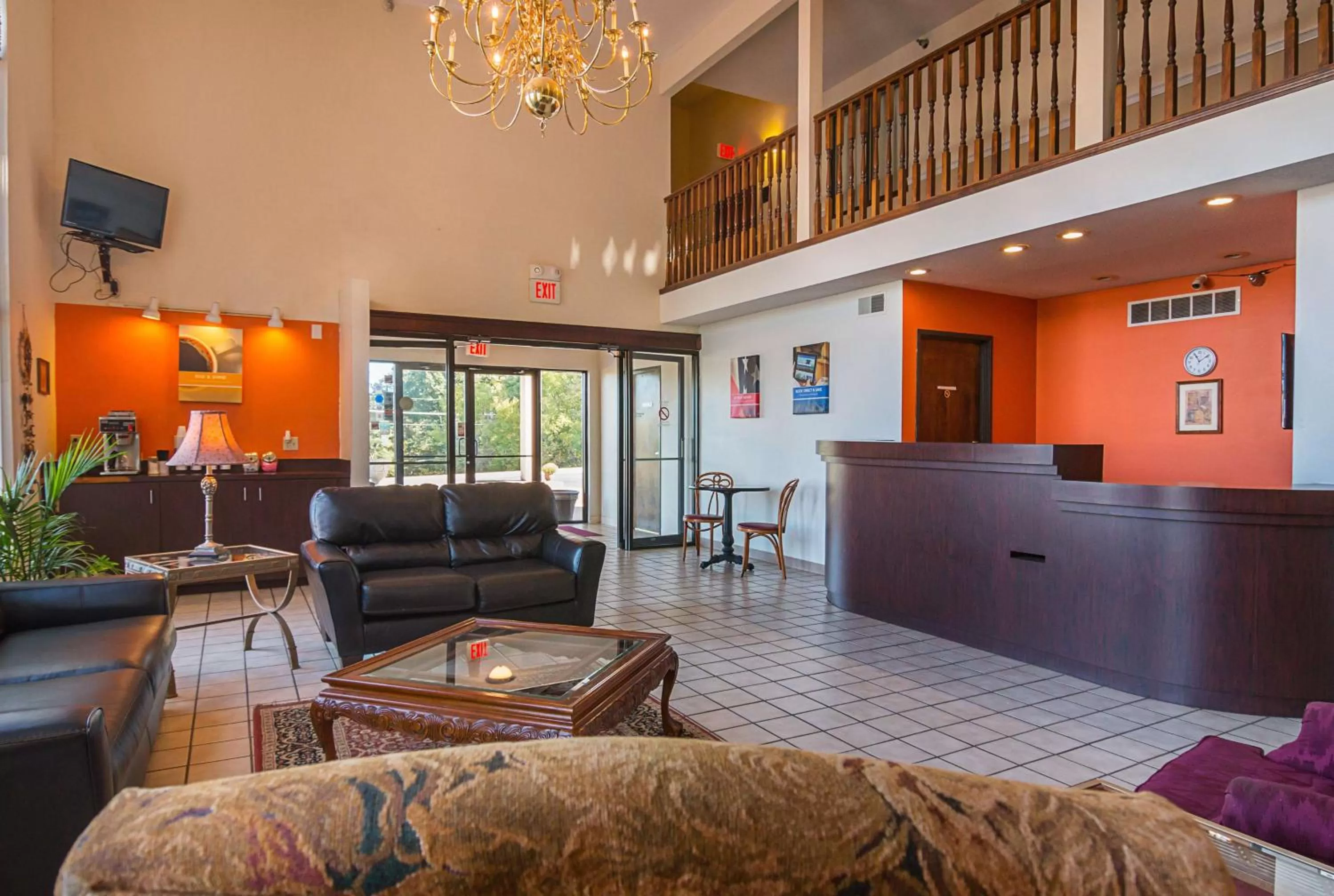 Lobby or reception in Motel 6-Hannibal, MO