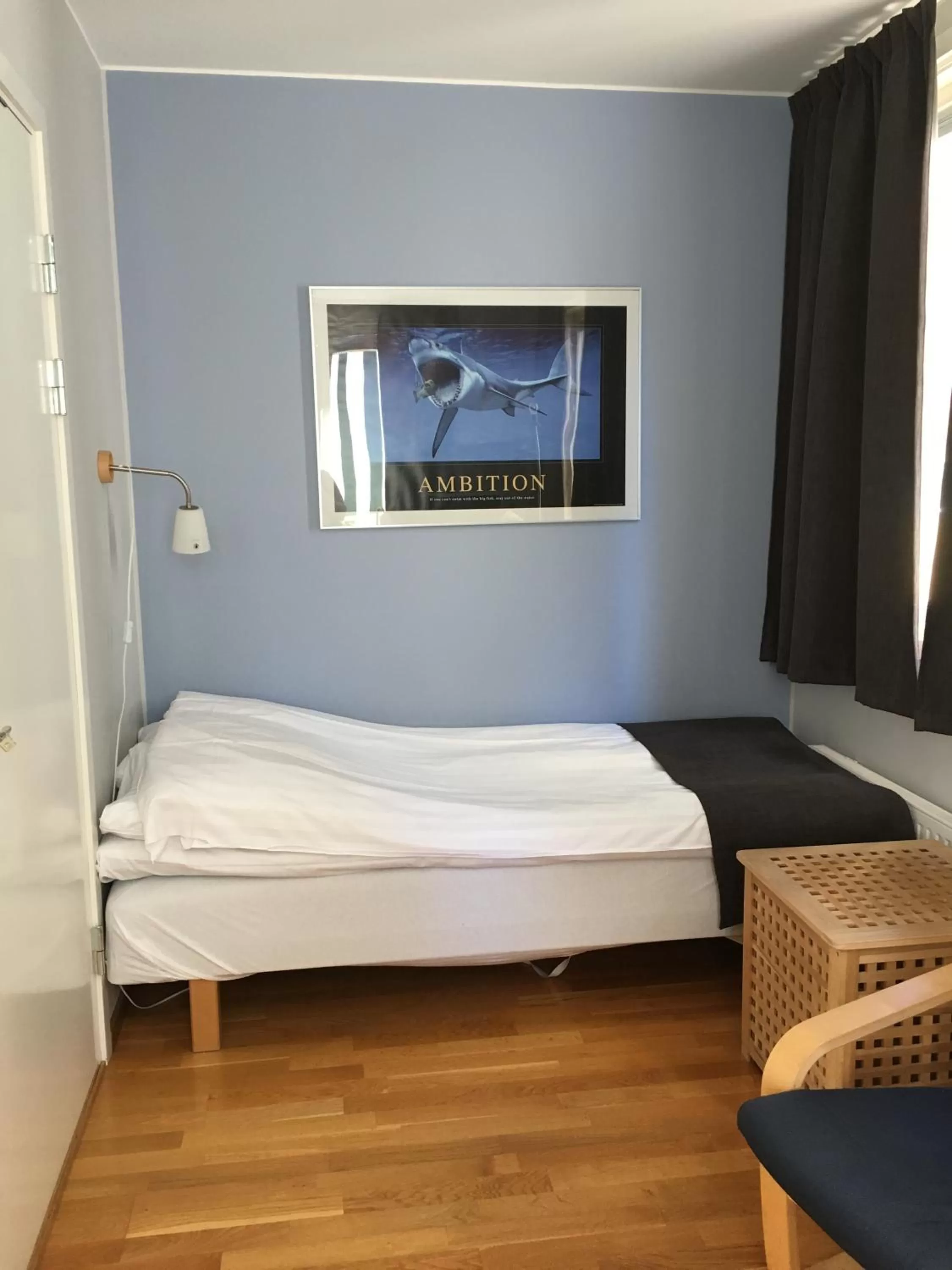 Bedroom, Bed in Hotell Hässlö