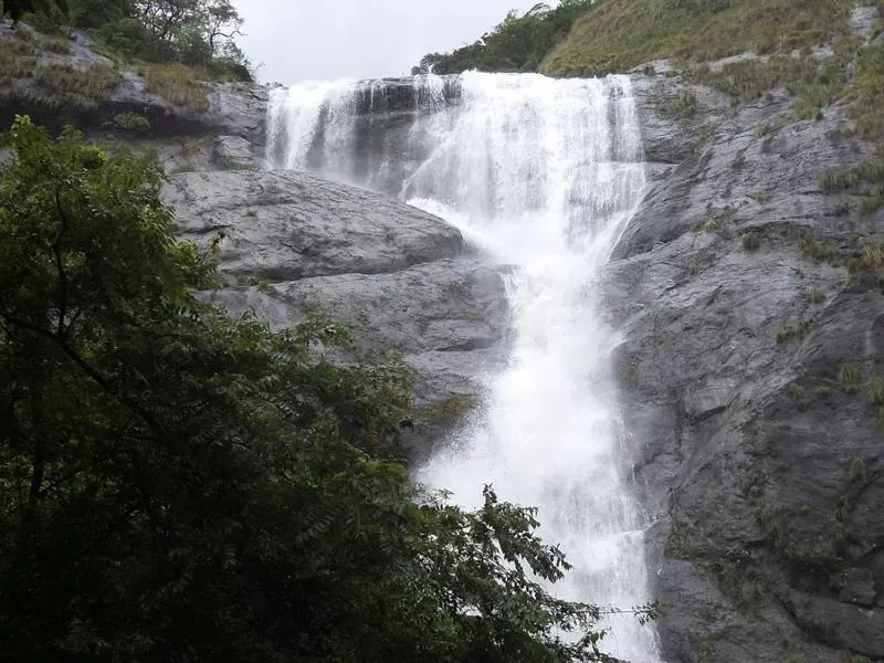 Natural landscape in Thenmala Heritage