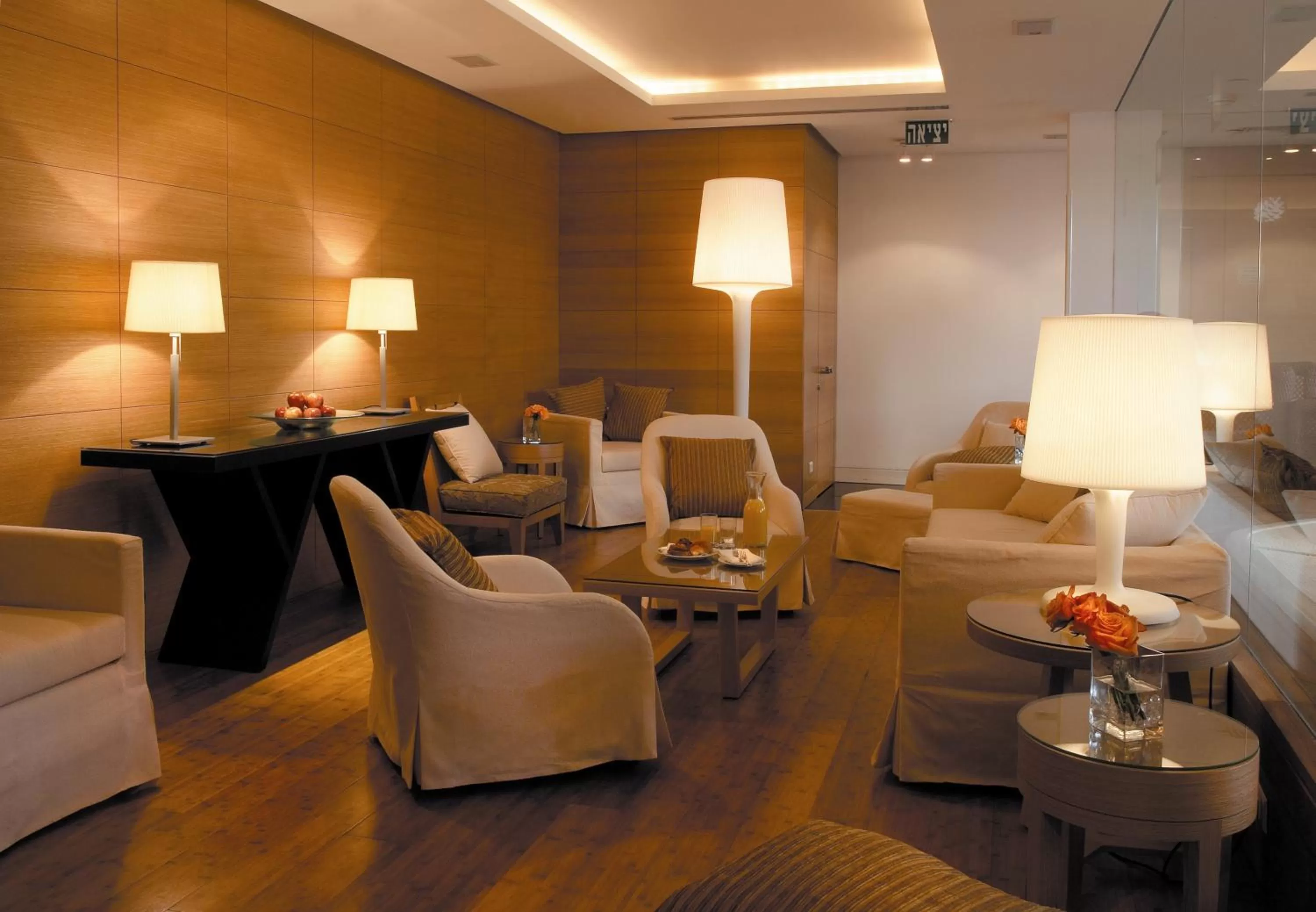 Living room in Royal Beach Eilat by Isrotel Exclusive