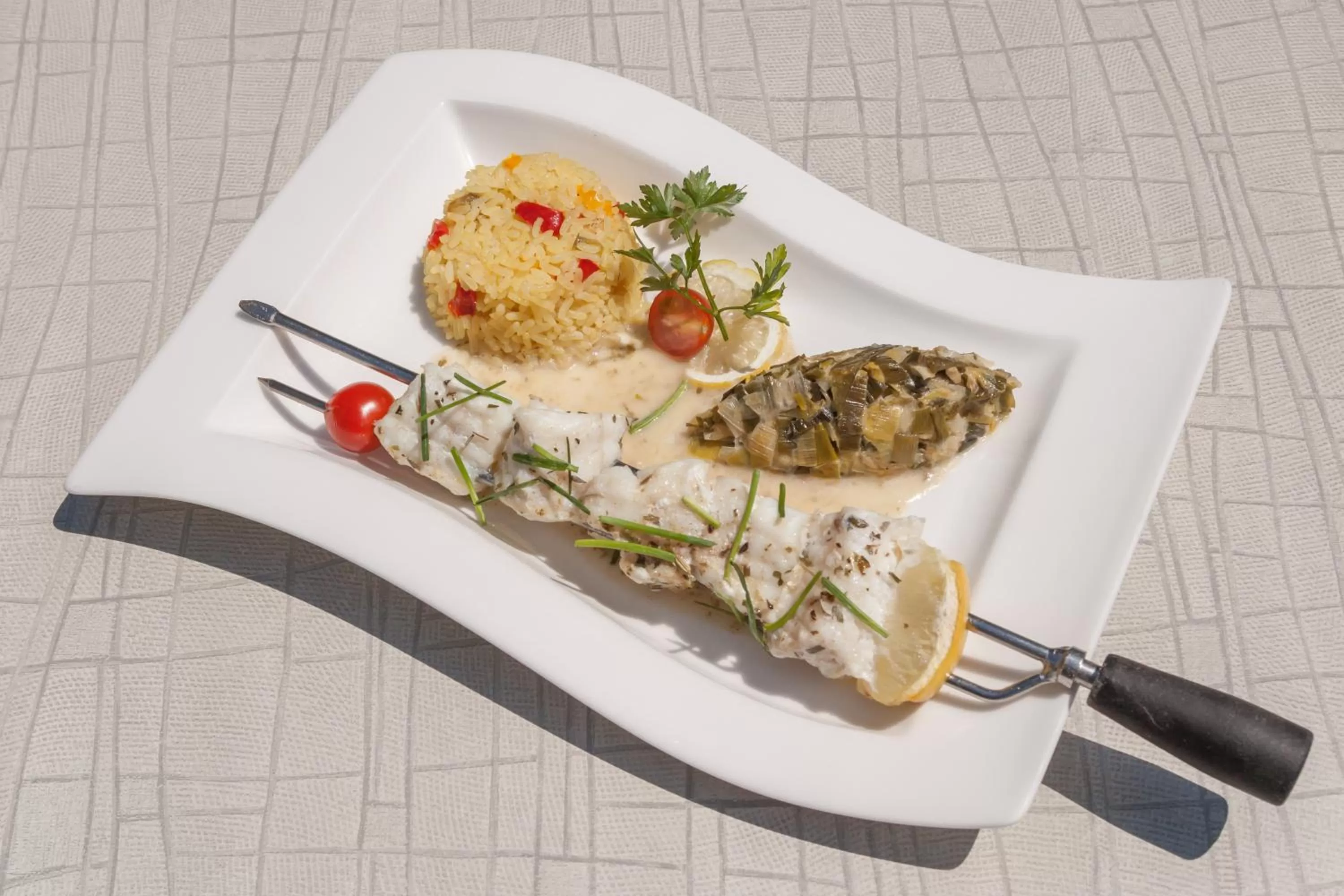 Food close-up in LOGIS Hotel l'Escargotière Dijon Sud - Chenove