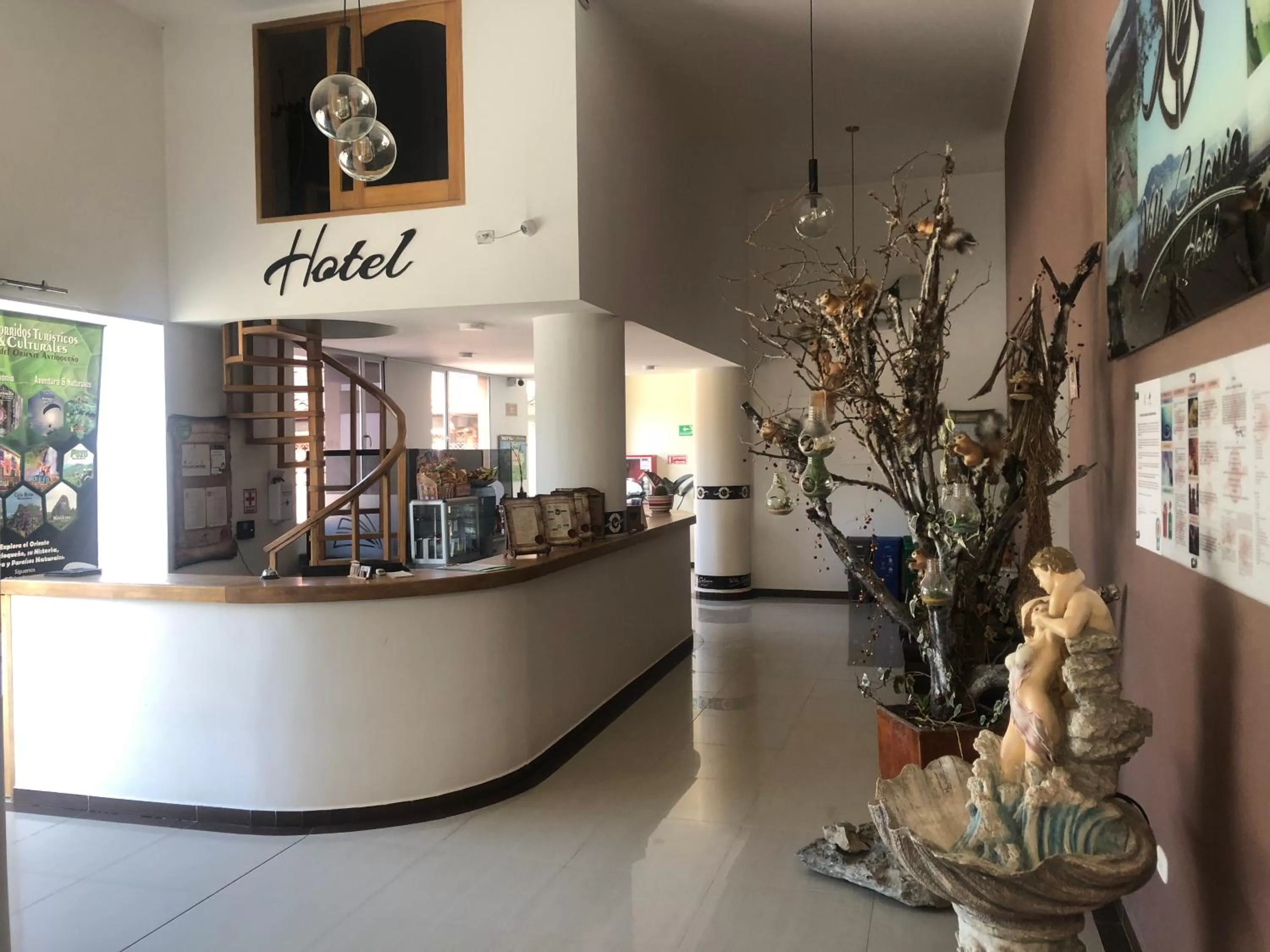 Lobby or reception in Hotel Villa Colonia