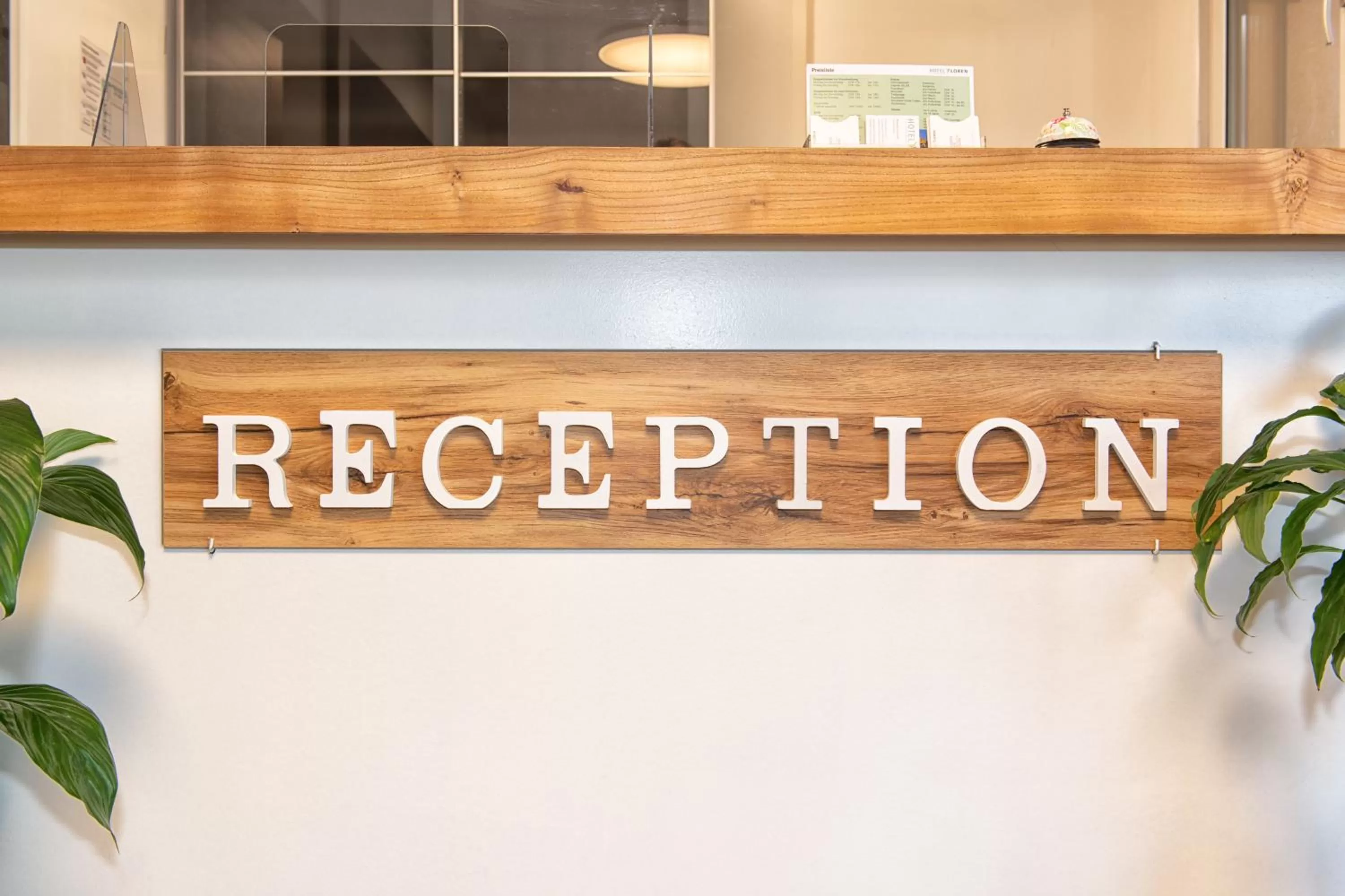 Lobby or reception in Hotel Residence Loren - contact & contactless check-in