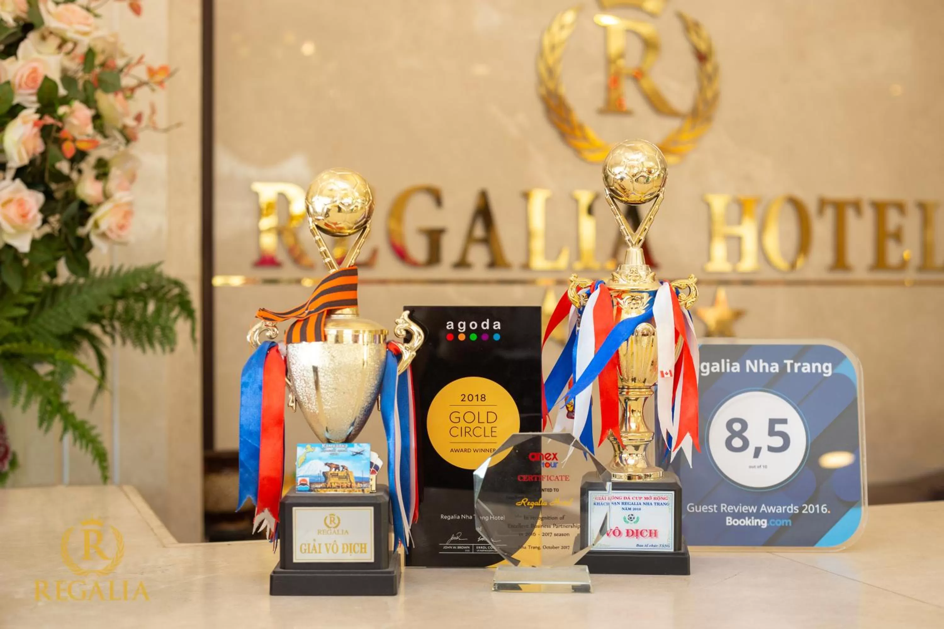 Certificate/Award in Regalia Nha Trang