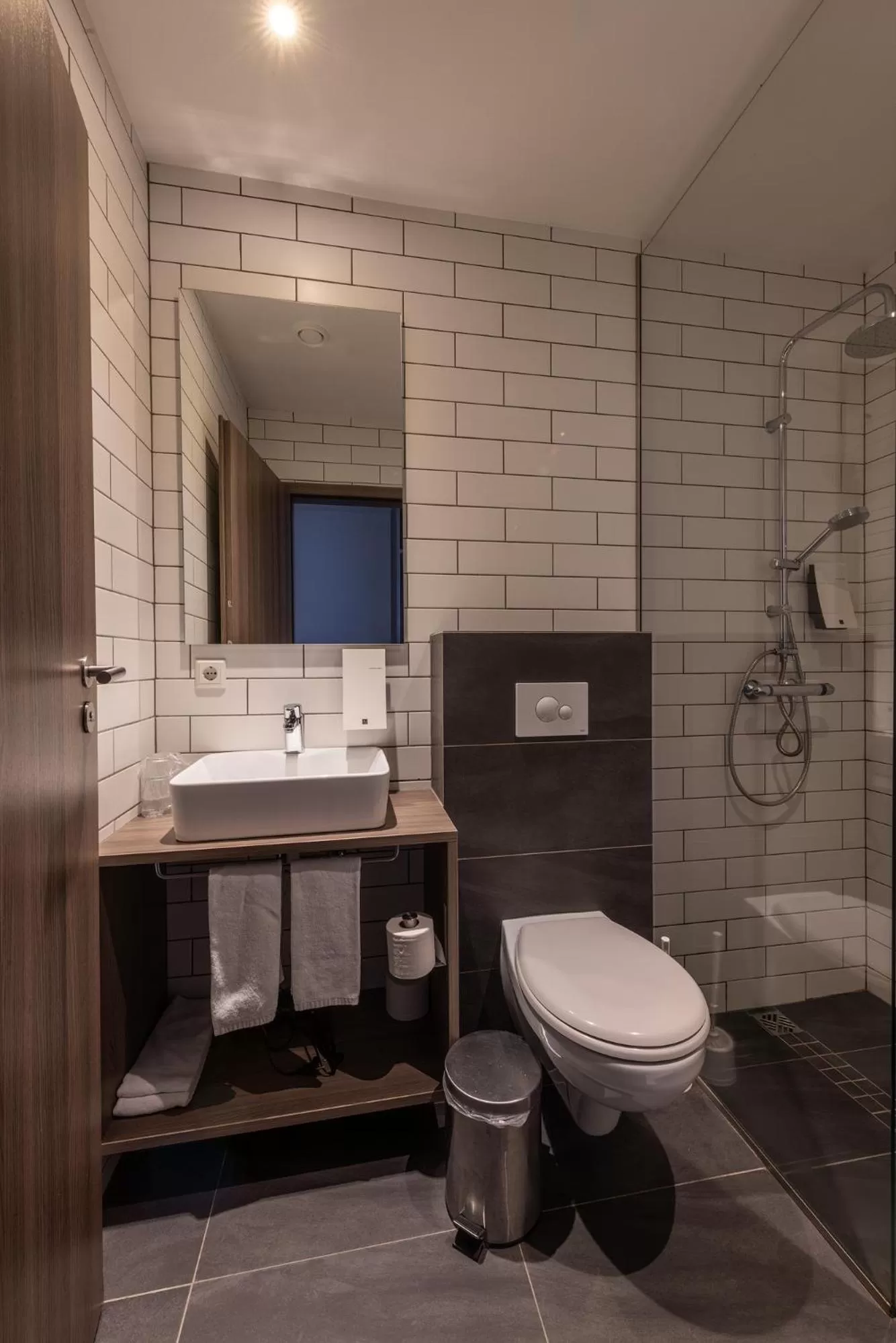 Toilet in Milk Factory