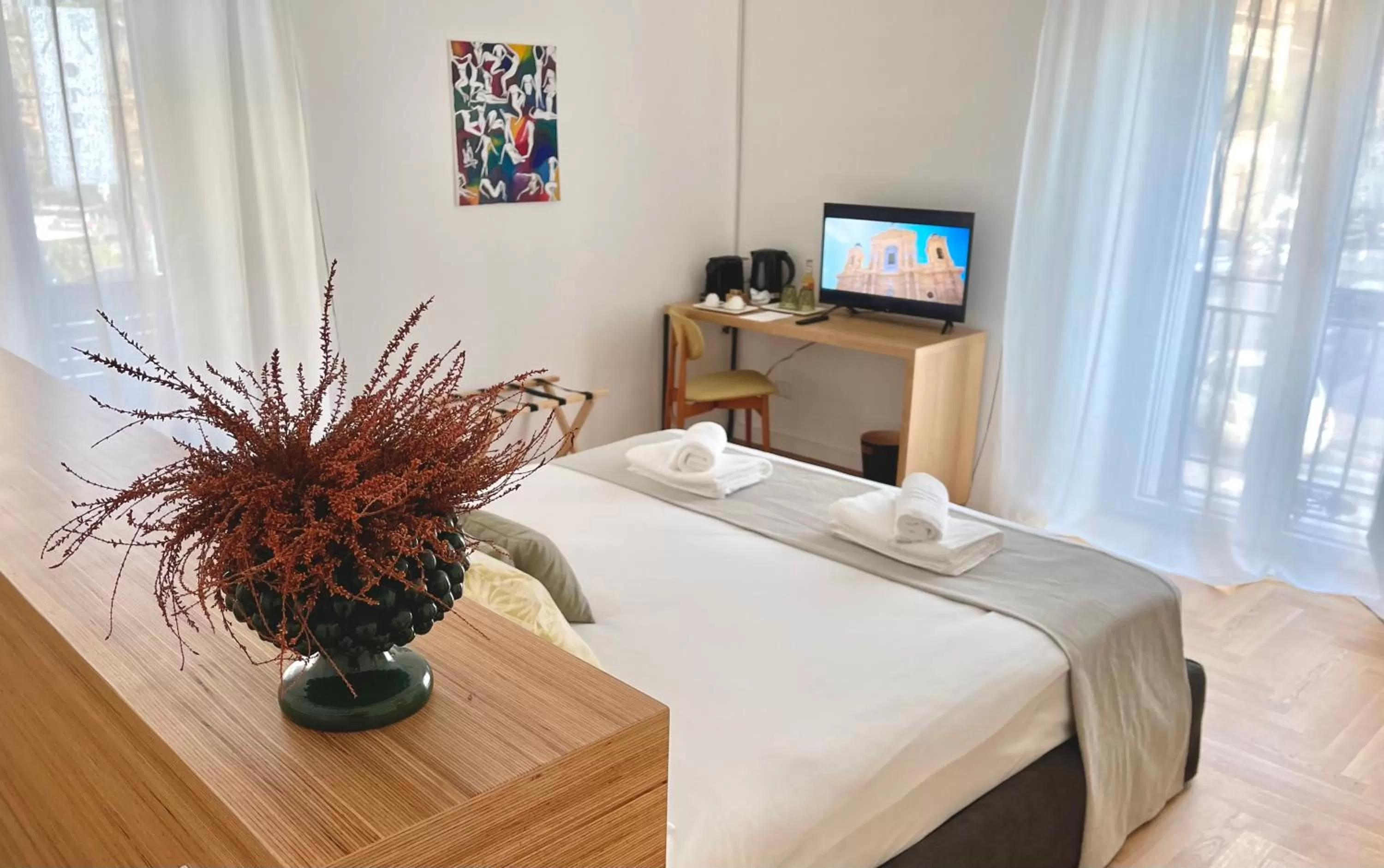 Bedroom, Bed in Archè Design Rooms and Suites