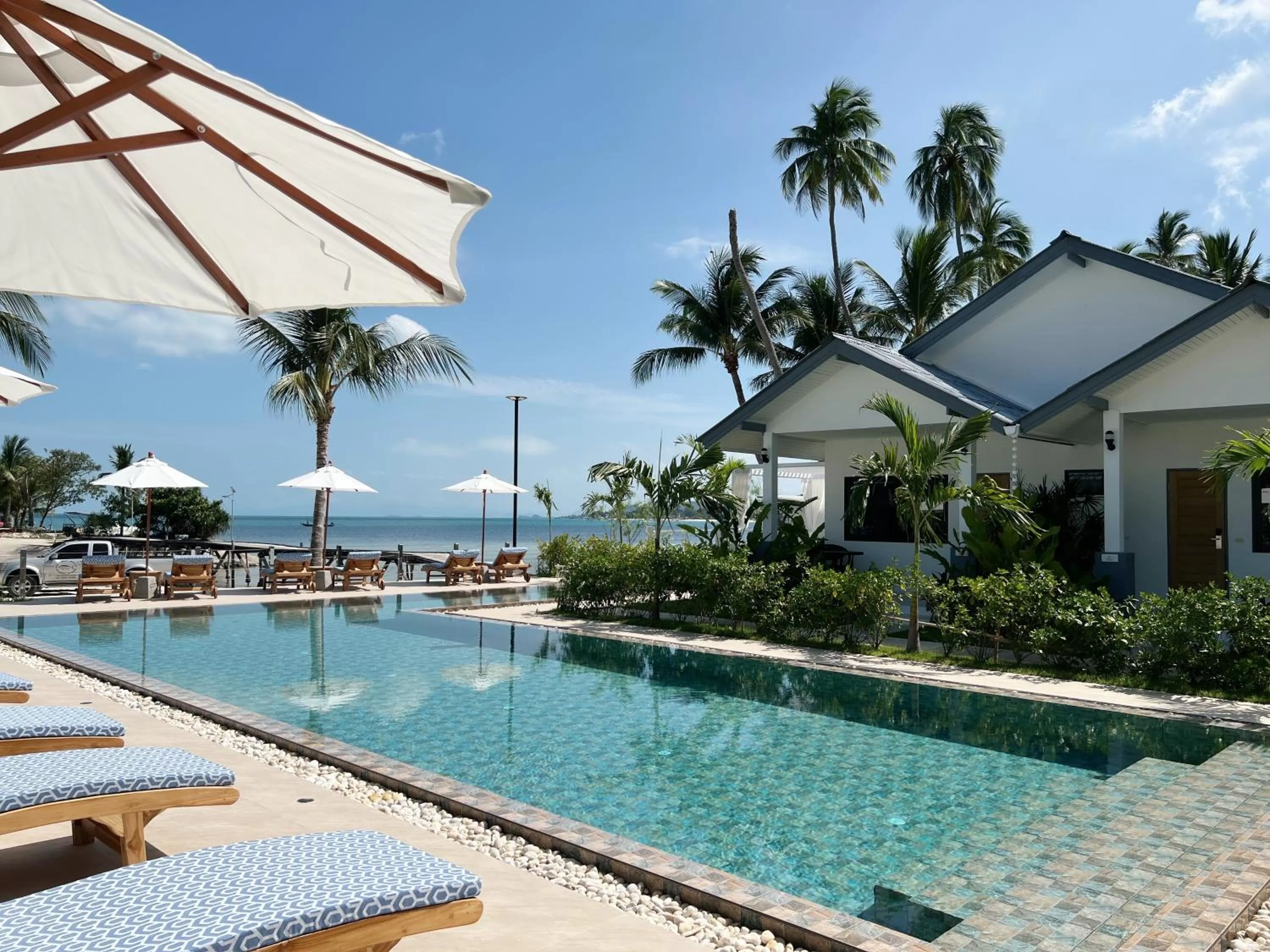 Pool view in Pearl of Samui Resort