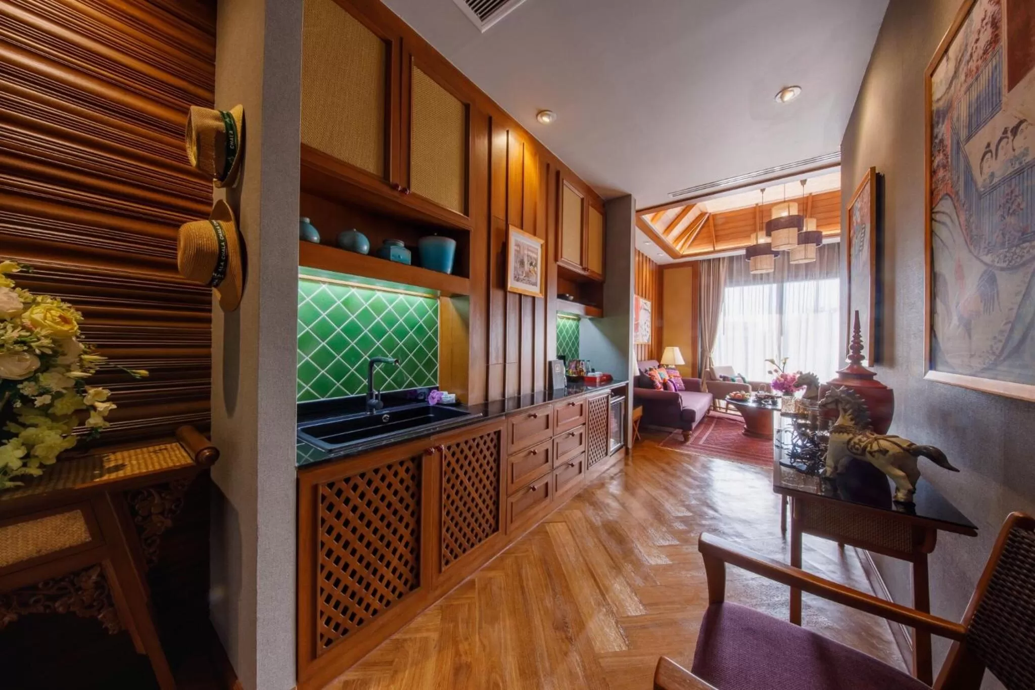 Seating area in Chala Number6