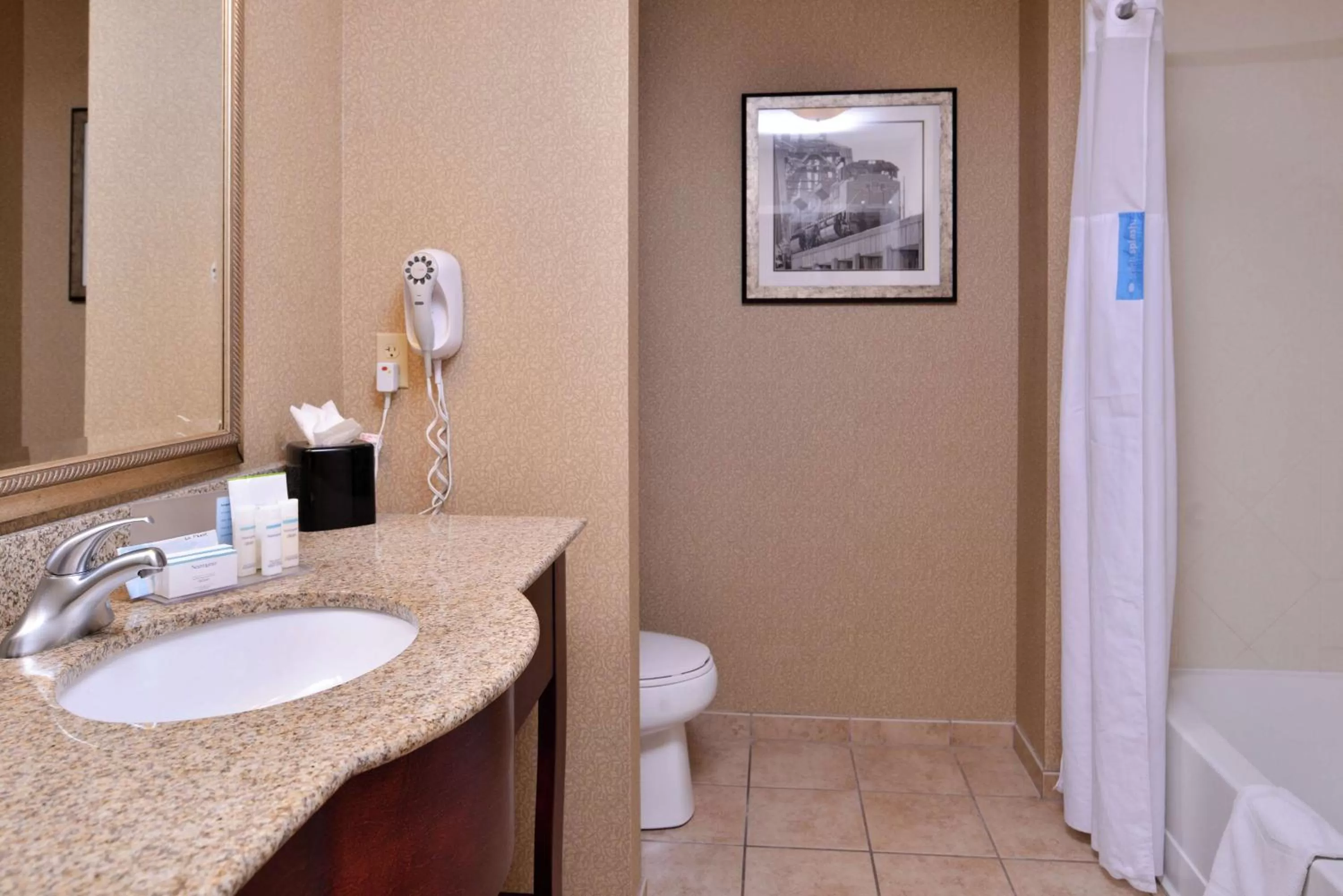 Bathroom in Hampton Inn Jackson-College Avenue