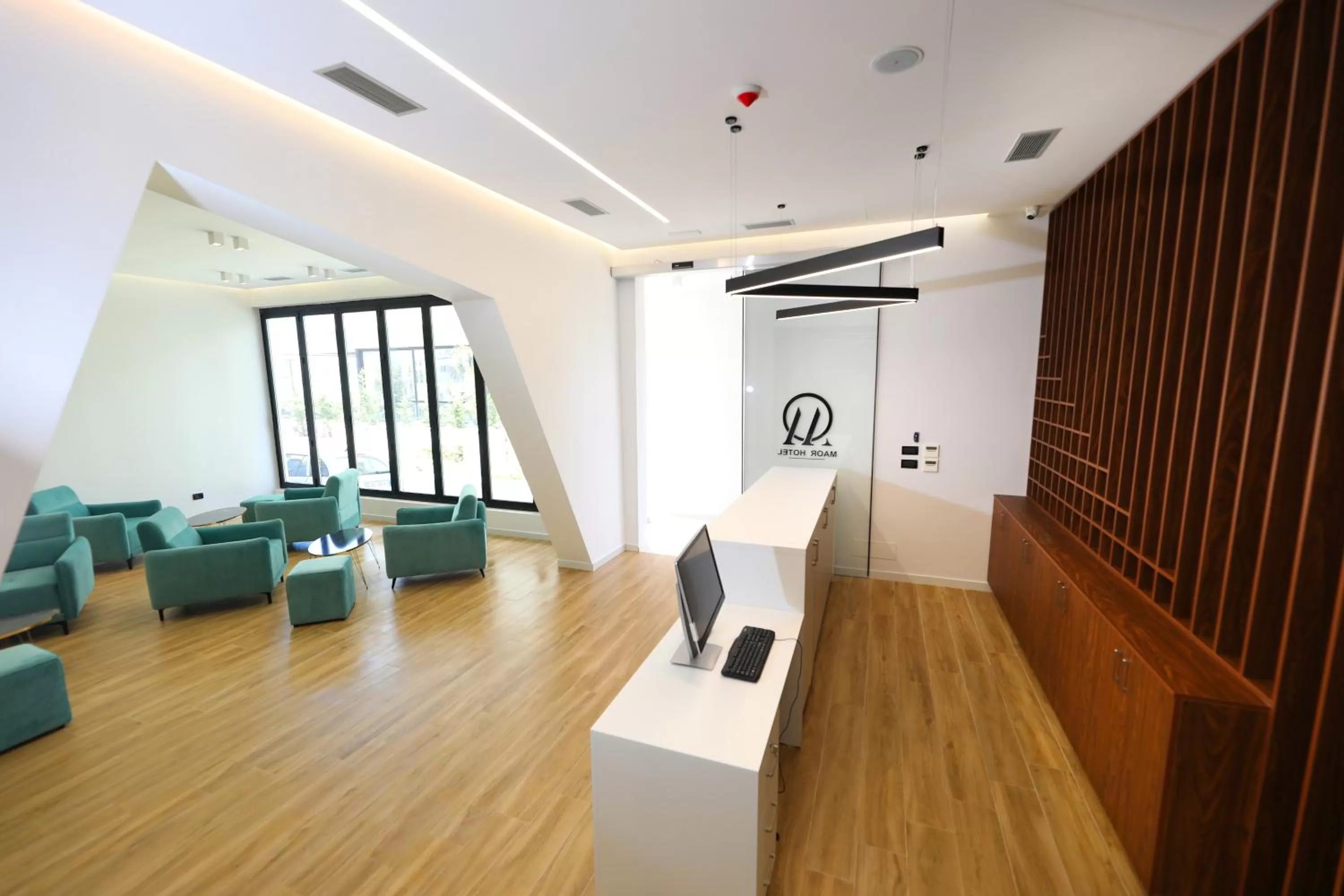 Lobby or reception in Maor Hotel