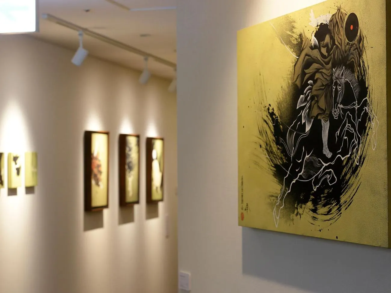 Decorative detail in Park Hotel Tokyo