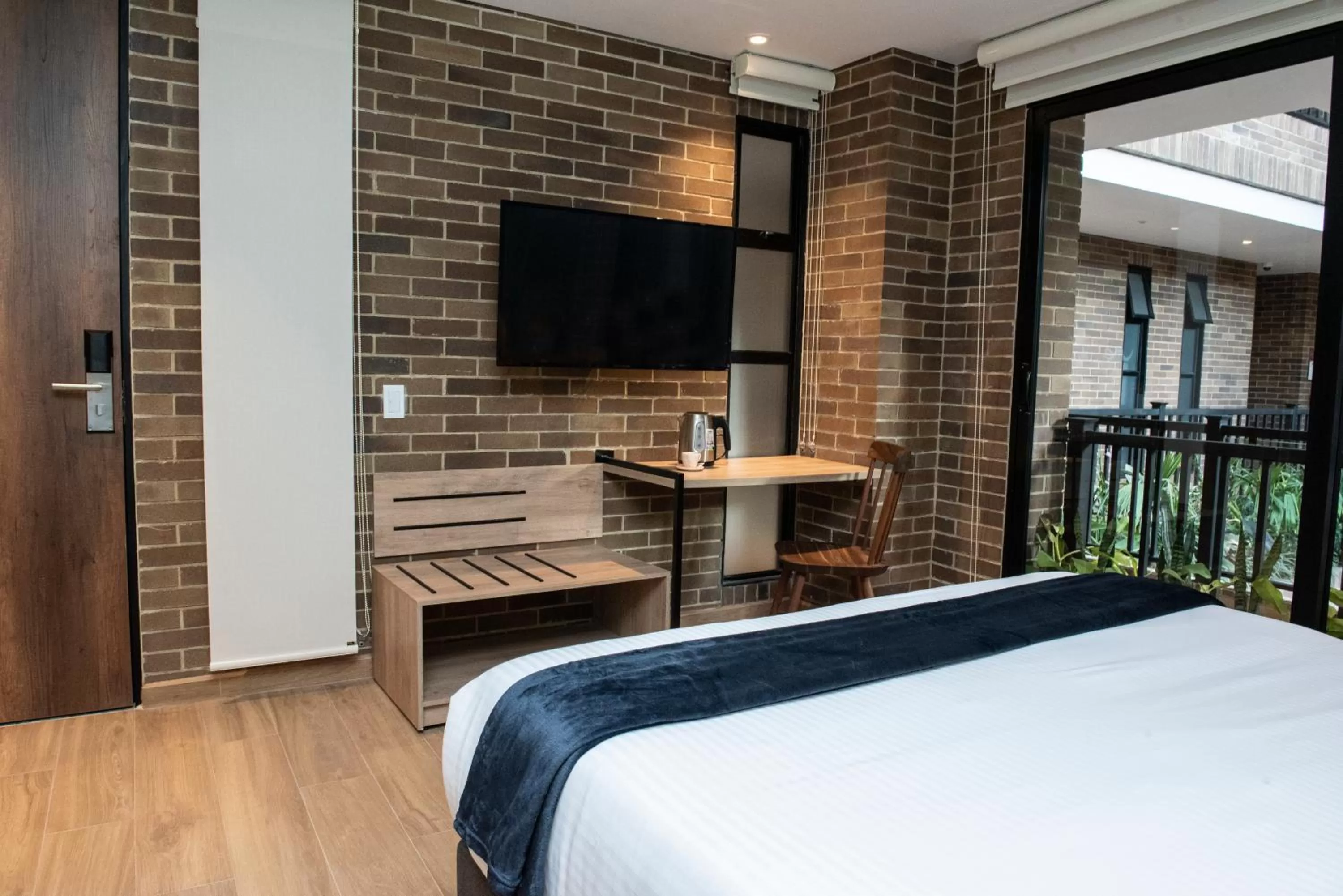 Bed in Casa Rose Hotel