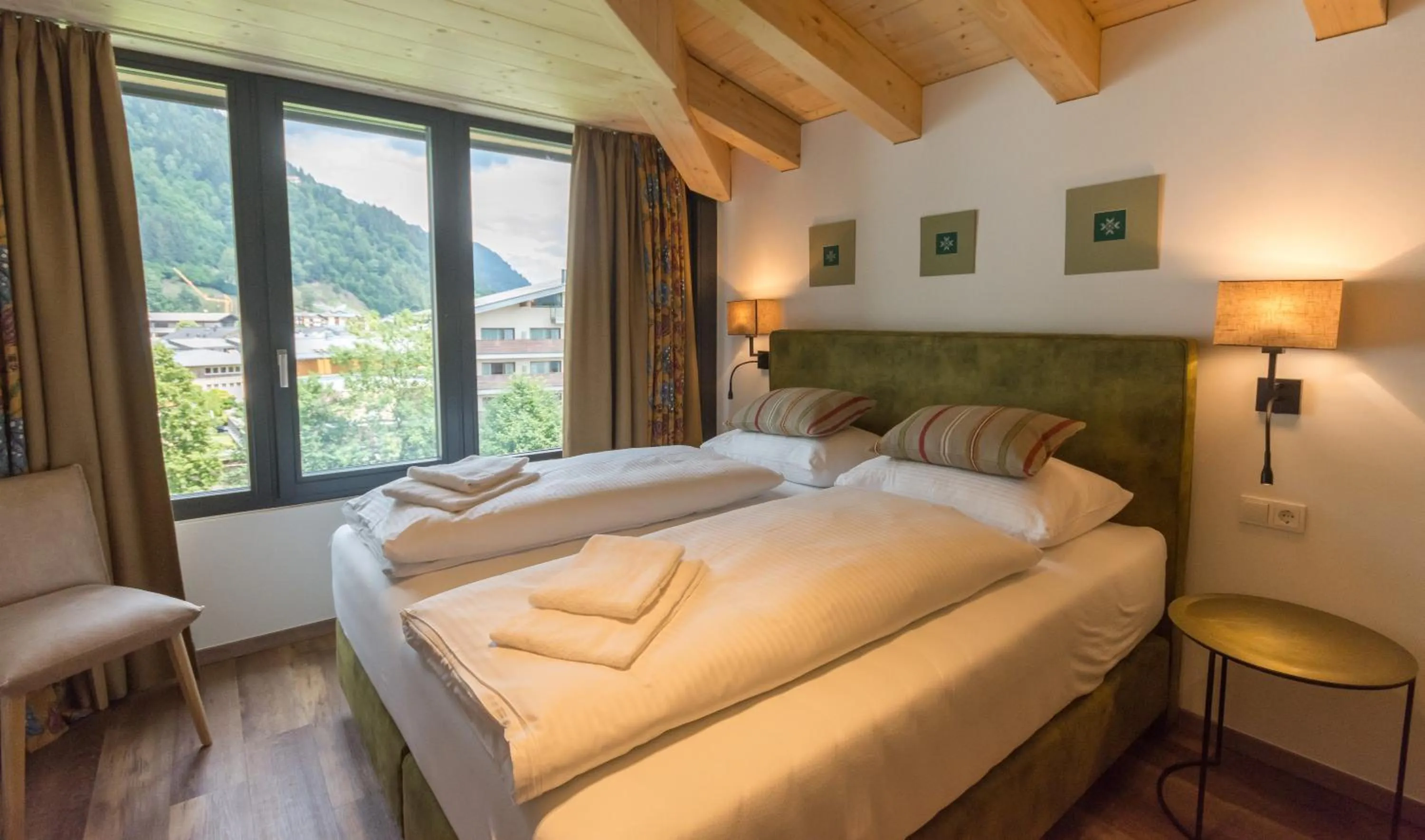 Bedroom, Bed in Schönblick Residence - Absolut Alpine Apartments