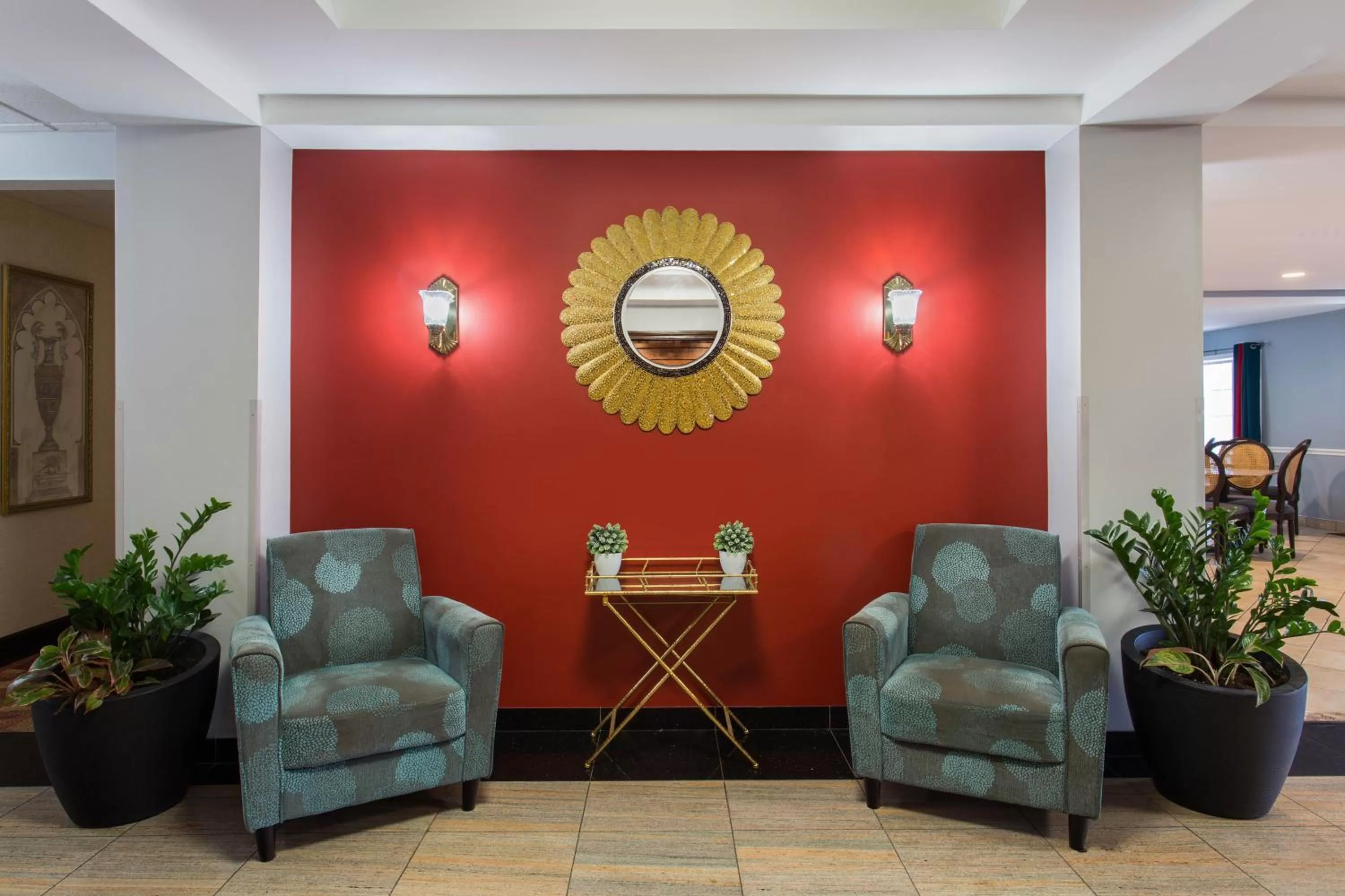 Seating area in Hawthorn Suites by Wyndham Allentown-Fogelsville