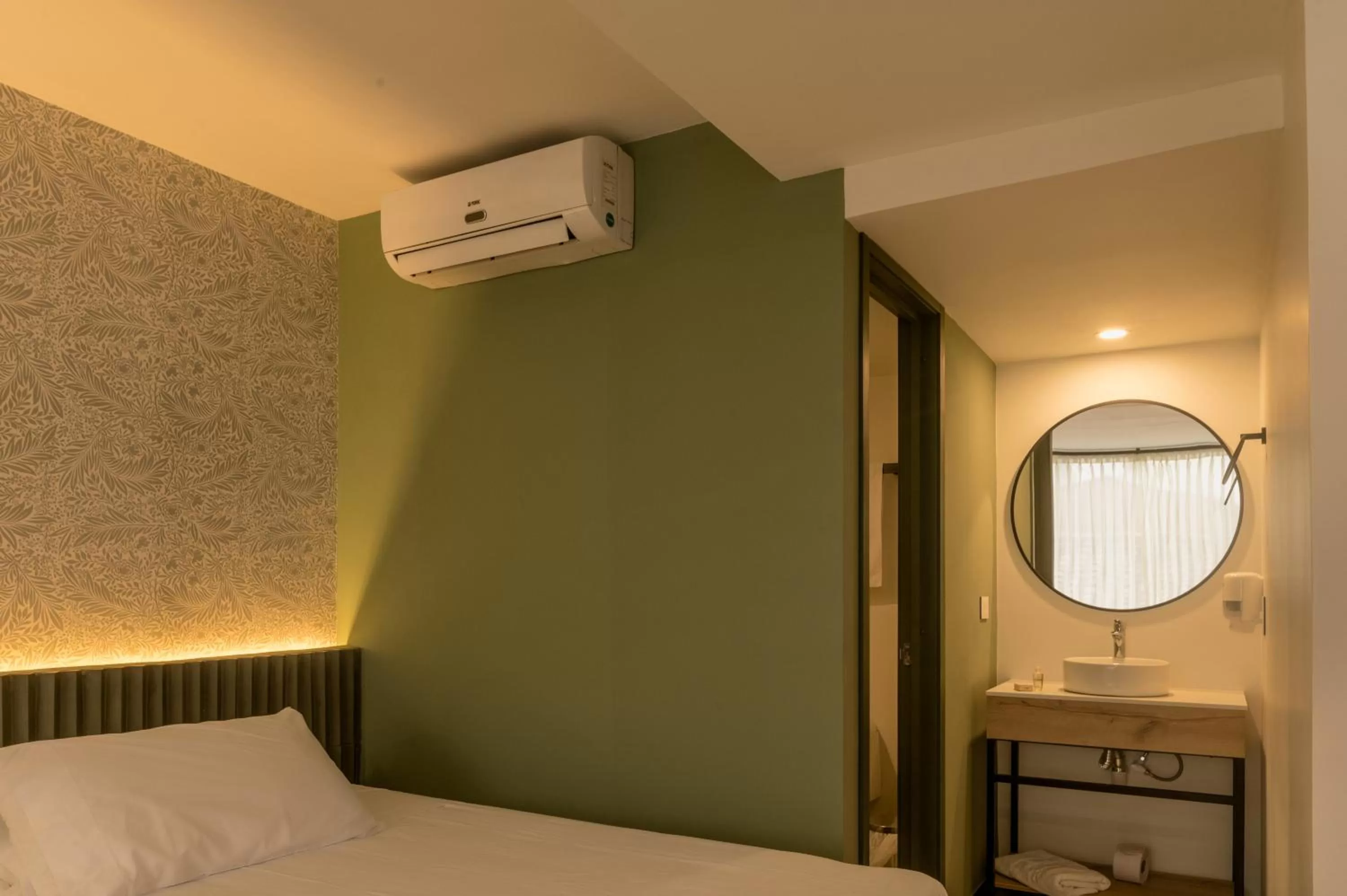 Bed in Hotel Principe