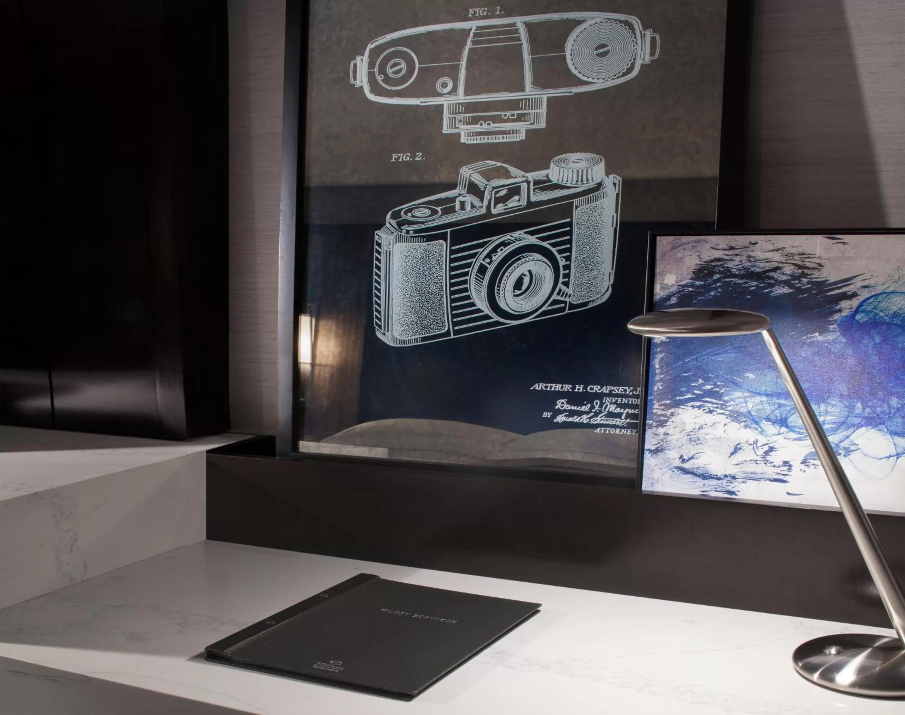 Decorative detail in Hilton Boston Back Bay