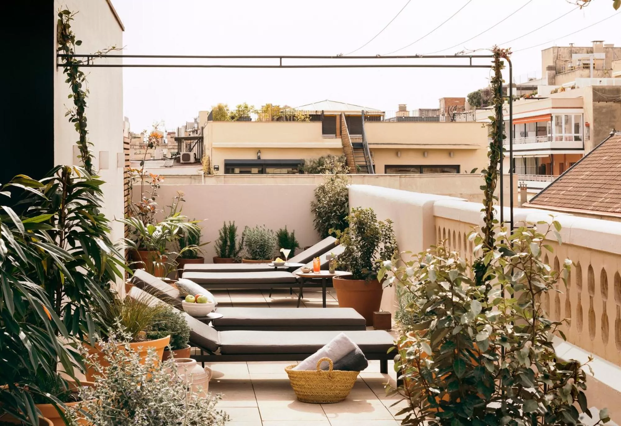 Balcony/Terrace in Hotel Casa Sagnier