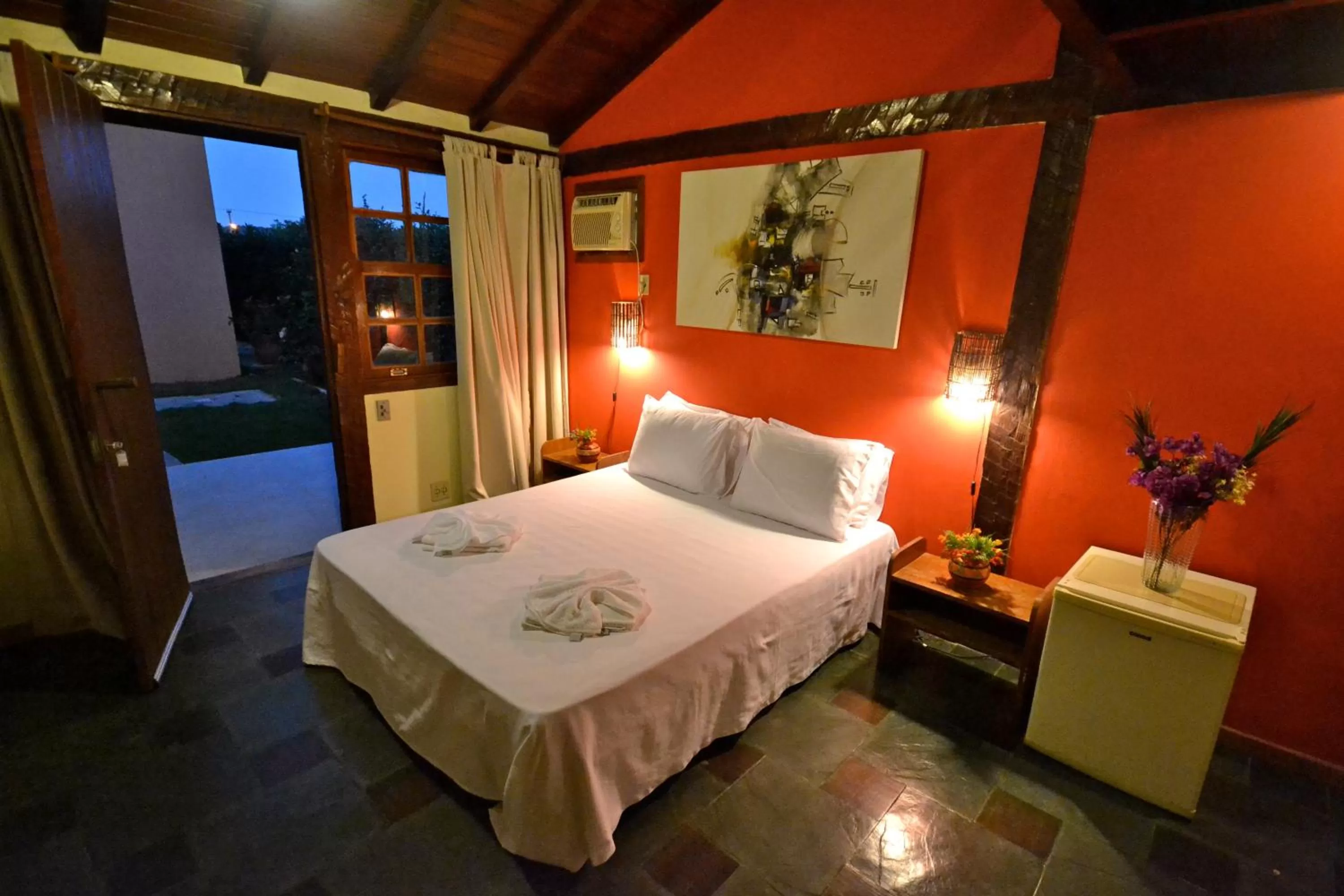 Bed in Pousada Da Ferradura