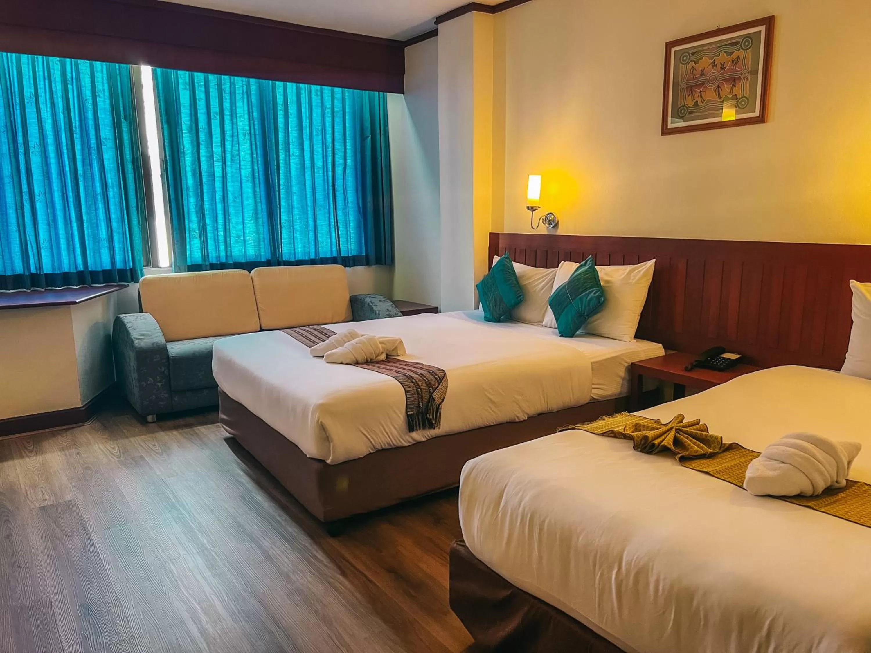 Bed in Neo Hatyai Hotel