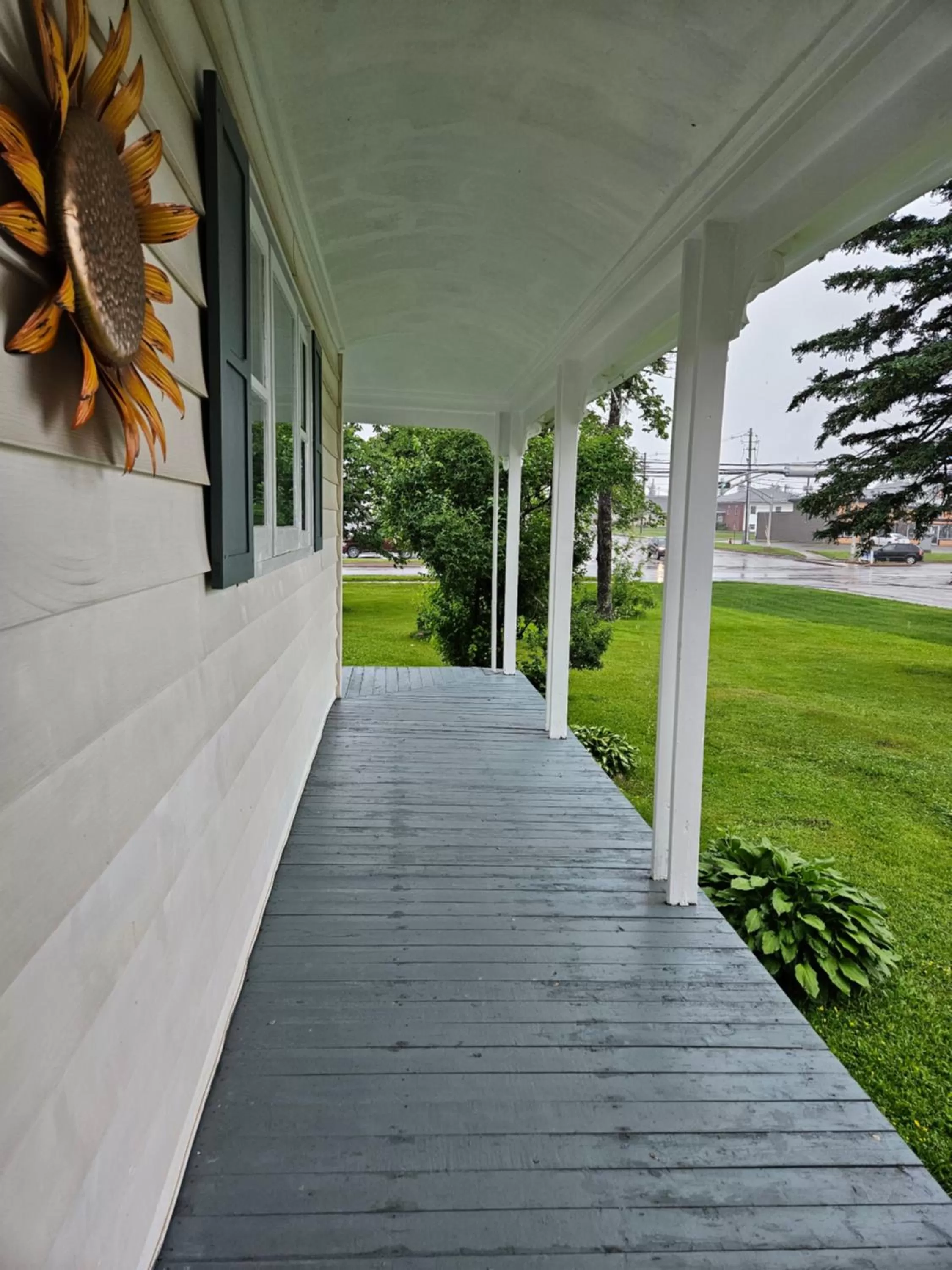 Garden view in Sunflower Guest Suites
